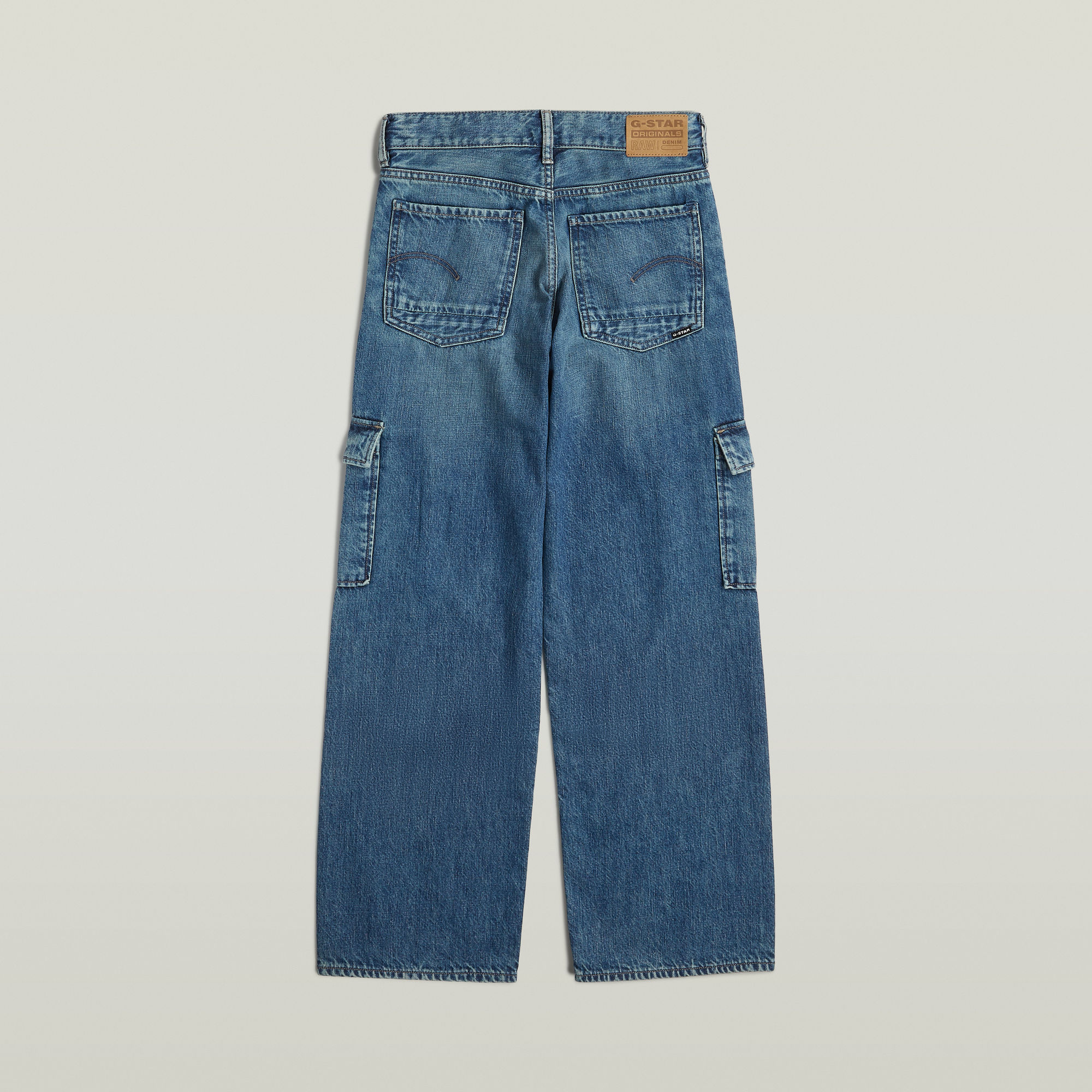 G-Star RAW Meisjes Mega Cargo Broek Midden blauw meisjes