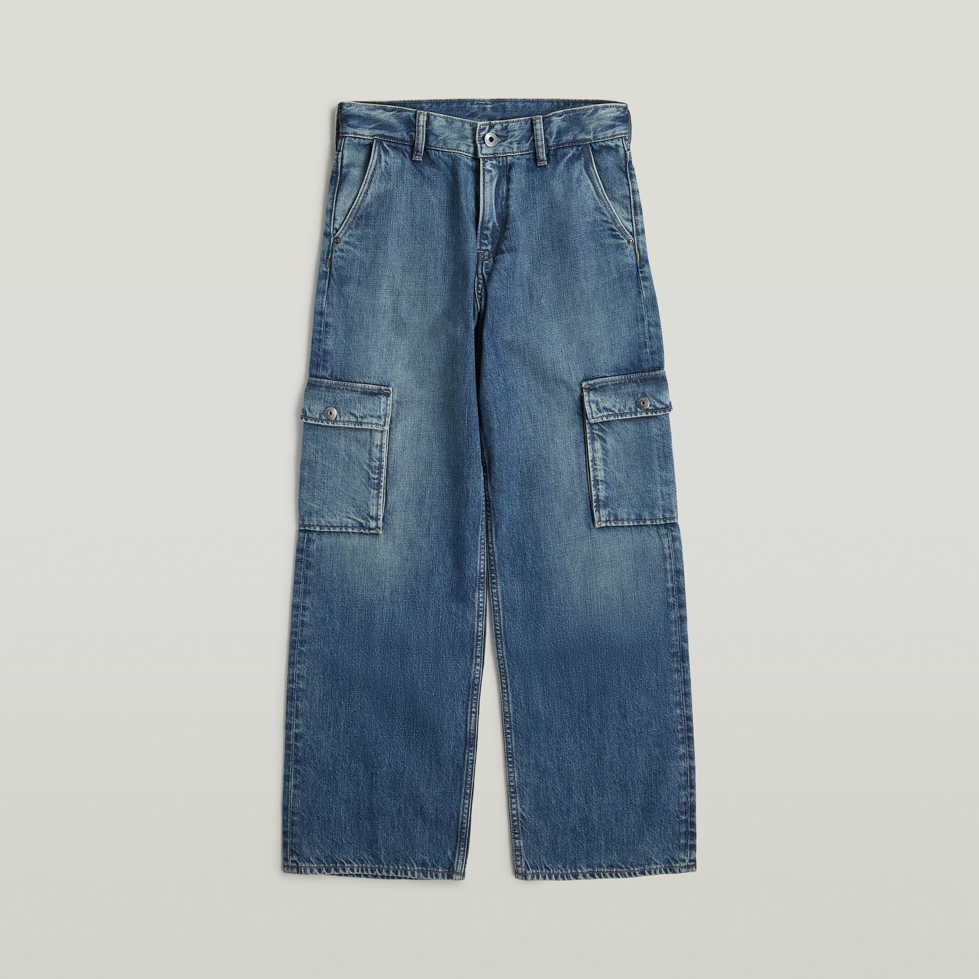 G-Star RAW Meisjes Mega Cargo Broek Midden blauw meisjes