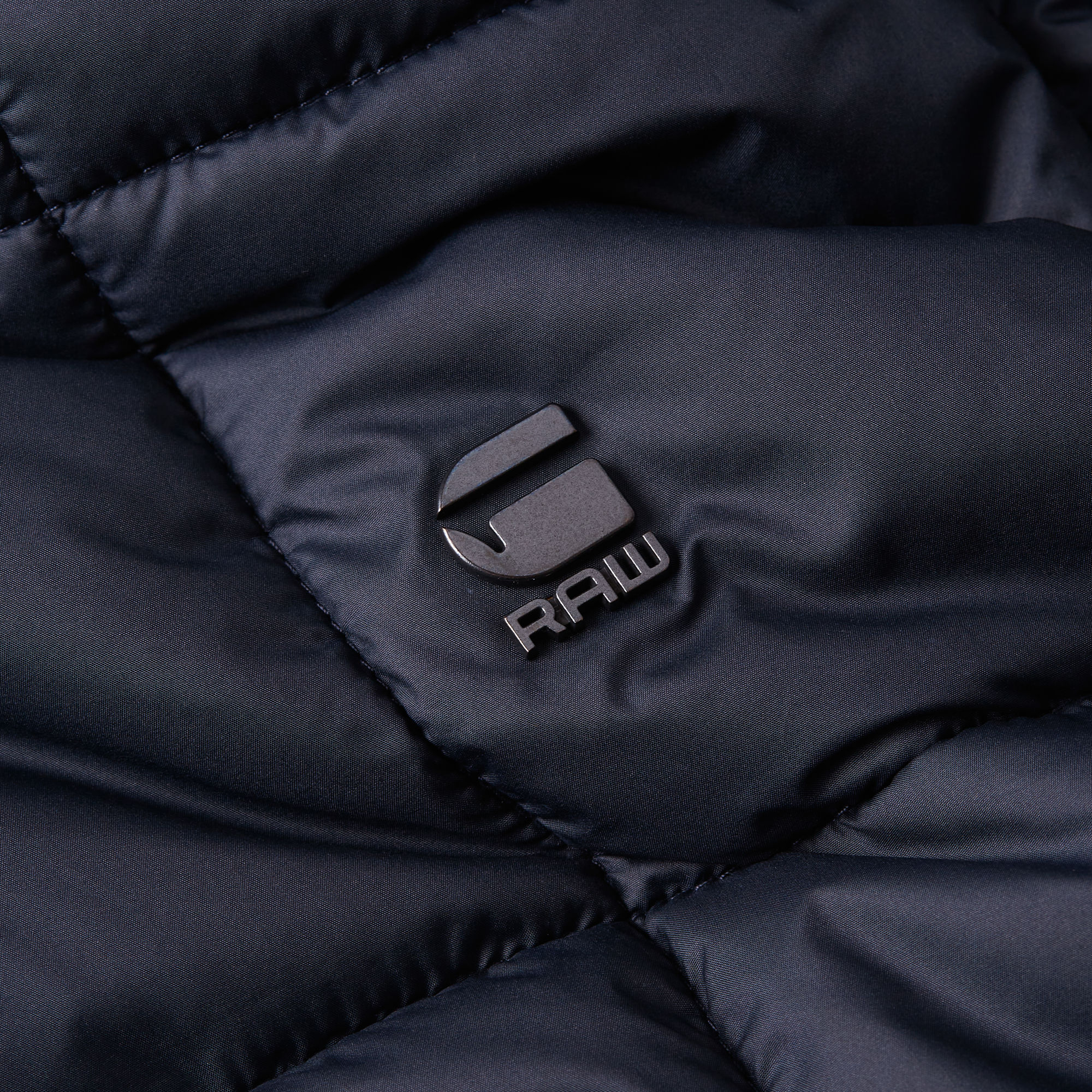 G-Star RAW Meefic Quilted Jack Donkerblauw Heren