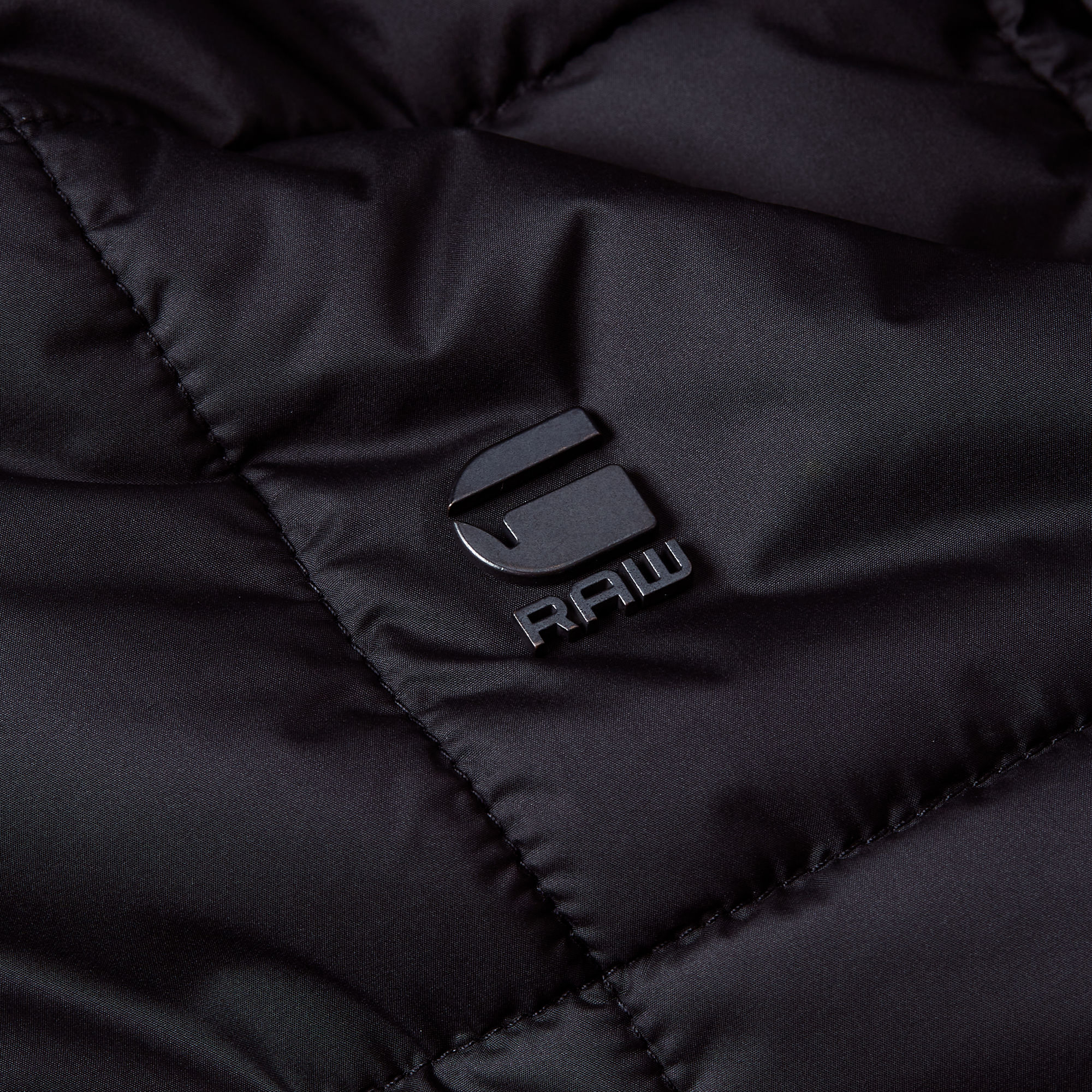 G-Star RAW Meefic Quilted Jack Zwart Heren