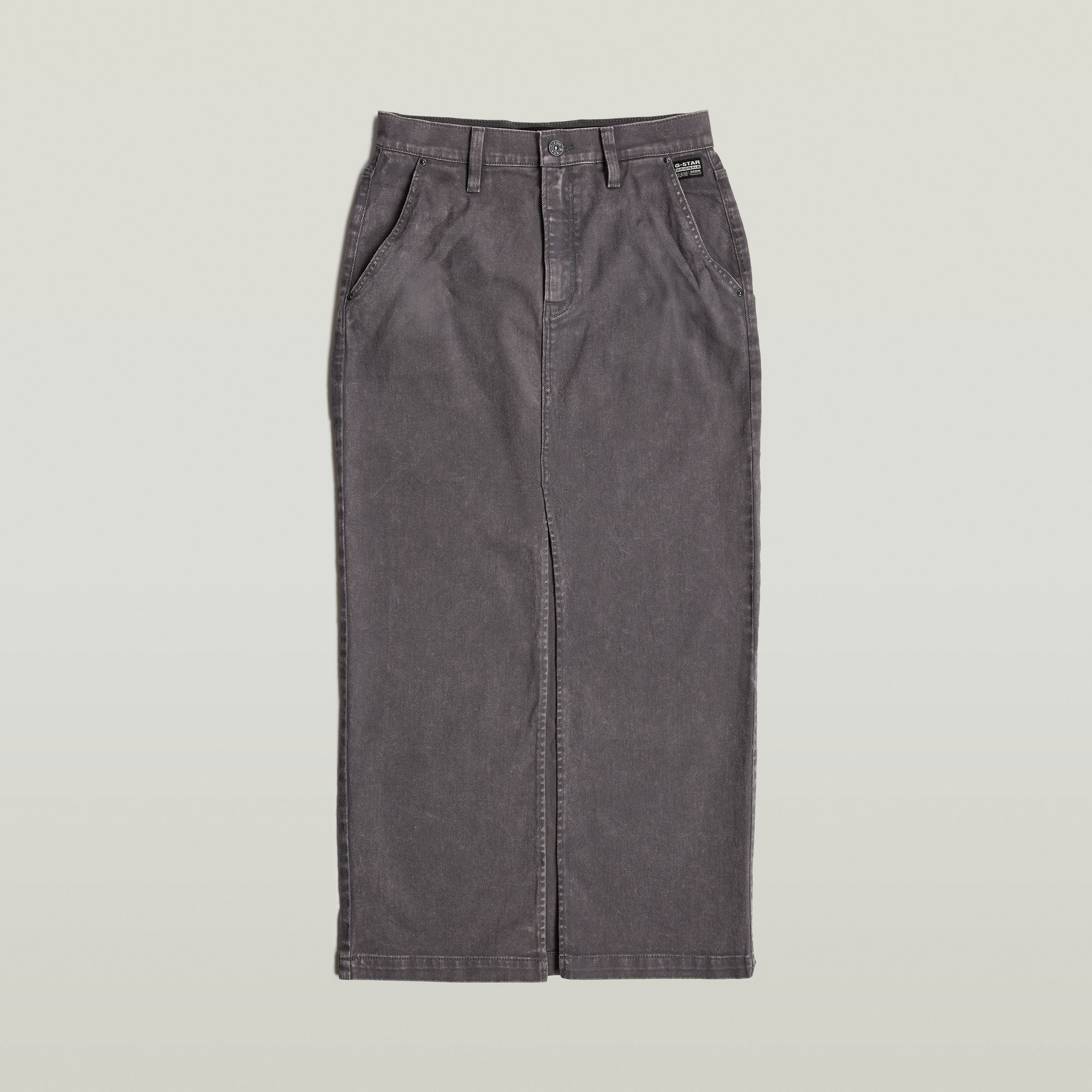 G-Star RAW Midi Kokerrok Grijs Dames