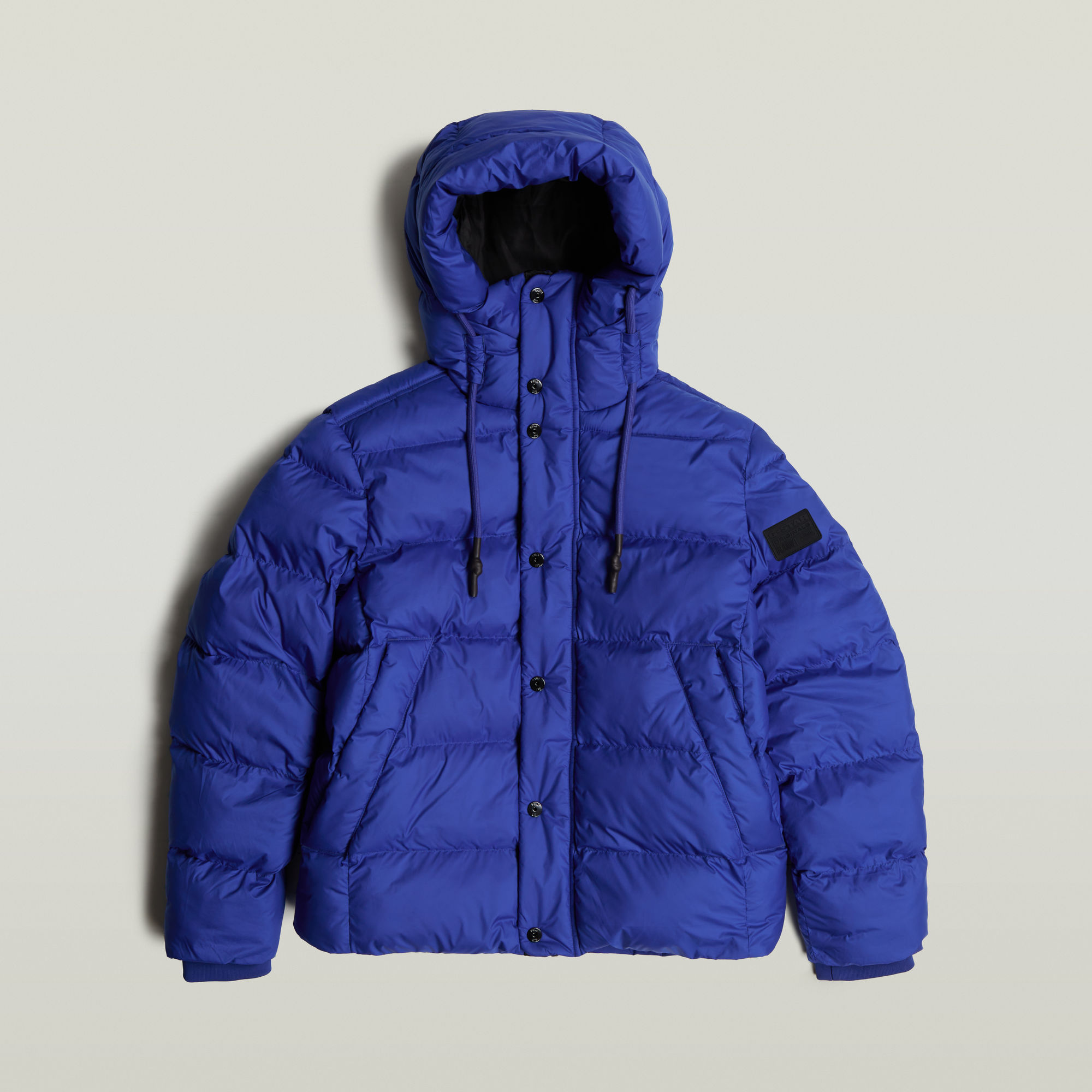 G-Star RAW Whistler Short Puffer Midden blauw Dames
