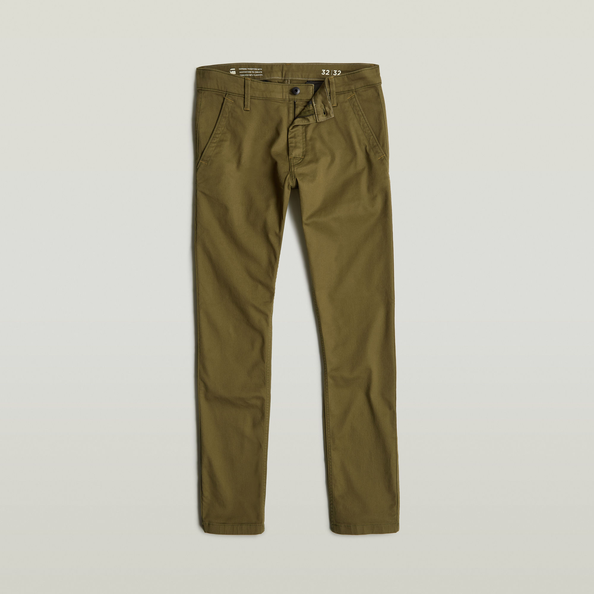 G-Star RAW Skinny Chino 3.0 Groen Heren