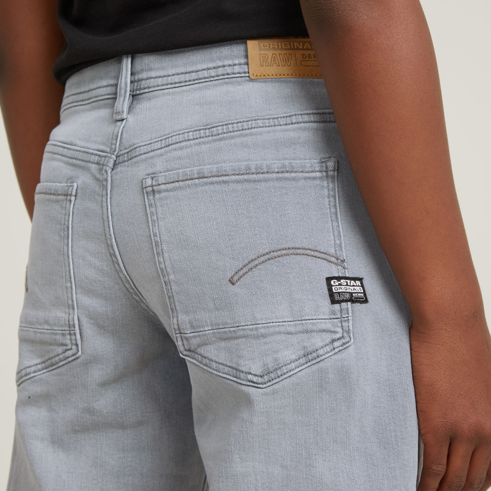 G-Star RAW Meisjes Premium Judee Loose Jeans Grijs meisjes