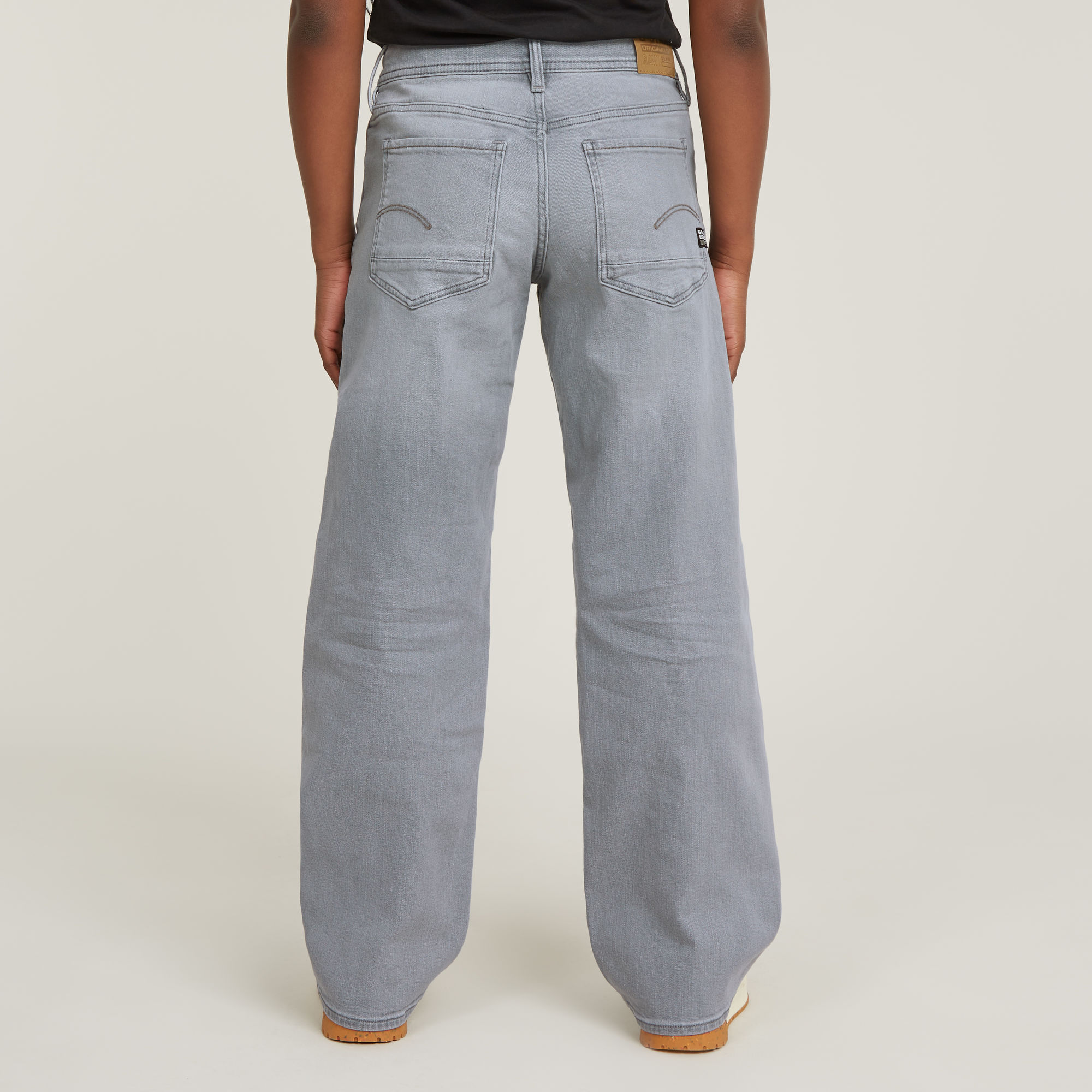 G-Star RAW Meisjes Premium Judee Loose Jeans Grijs meisjes