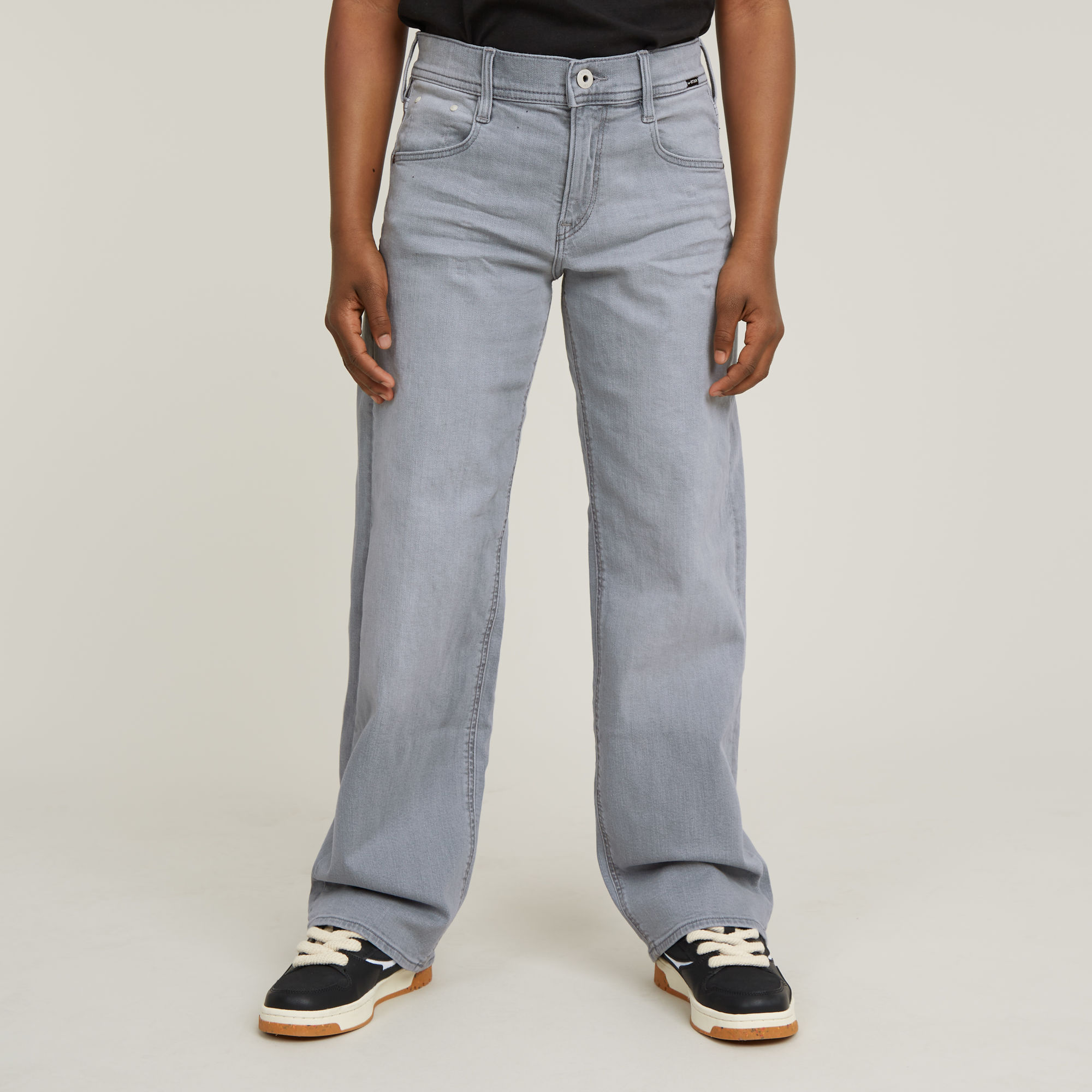 

Girls Premium Judee Loose Jeans - Grey - girls