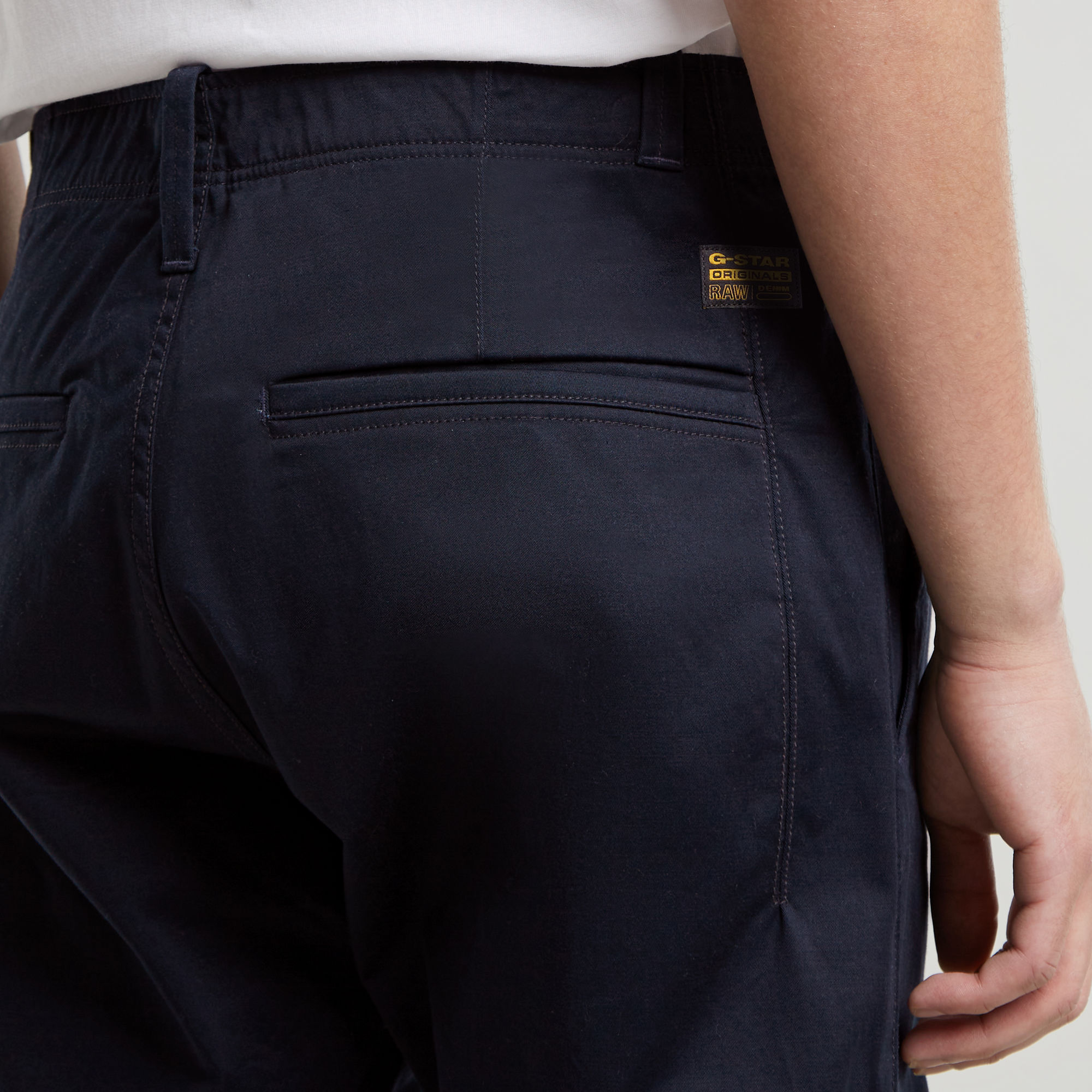G-Star RAW Mosa Straight Chino Donkerblauw Heren