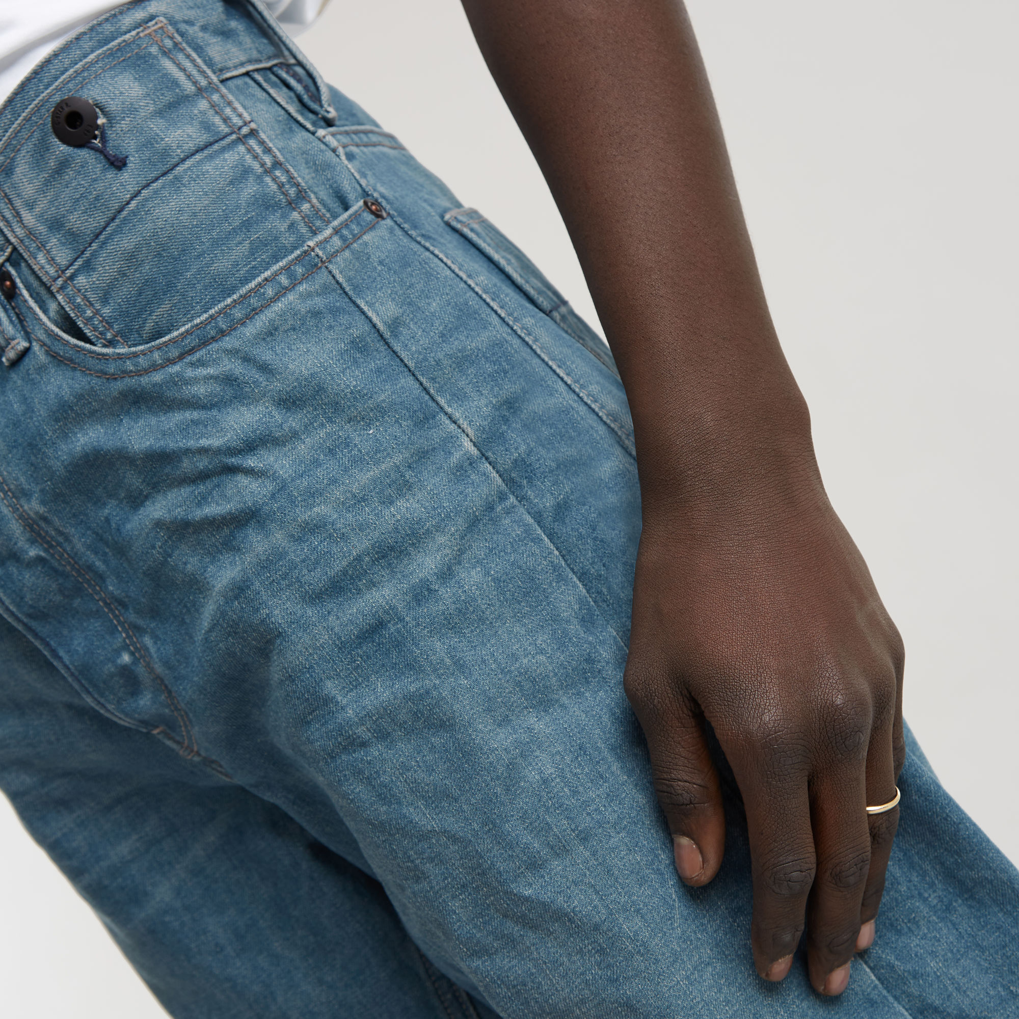 G-Star RAW Bend 3D Loose Jeans Midden blauw Heren