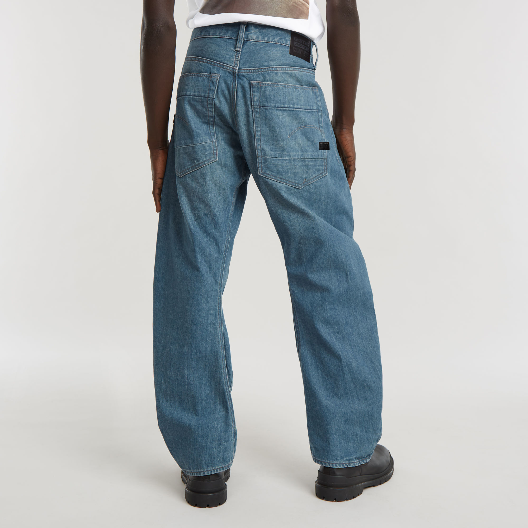 G-Star RAW Bend 3D Loose Jeans Midden blauw Heren