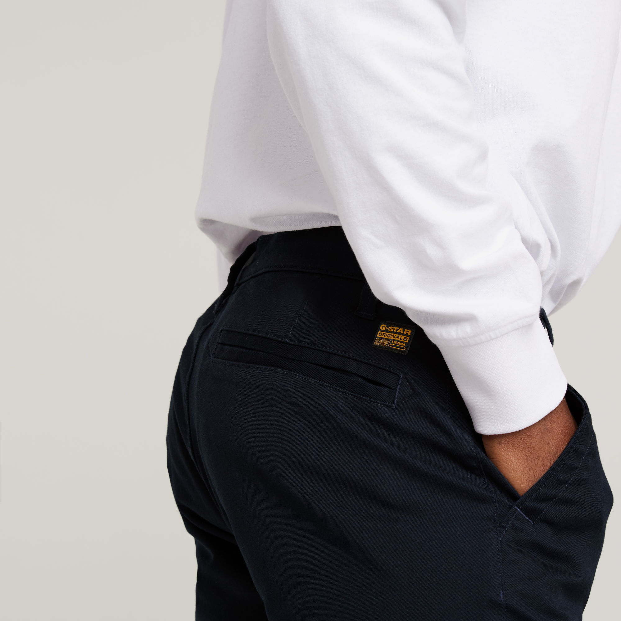 G-Star RAW Skinny Chino 3.0 Donkerblauw Heren