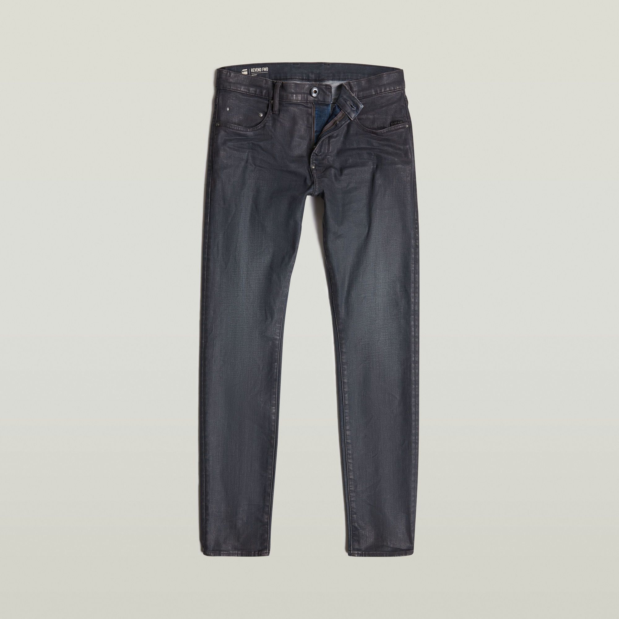 G-Star RAW Revend FWD Skinny Jeans Grijs Heren