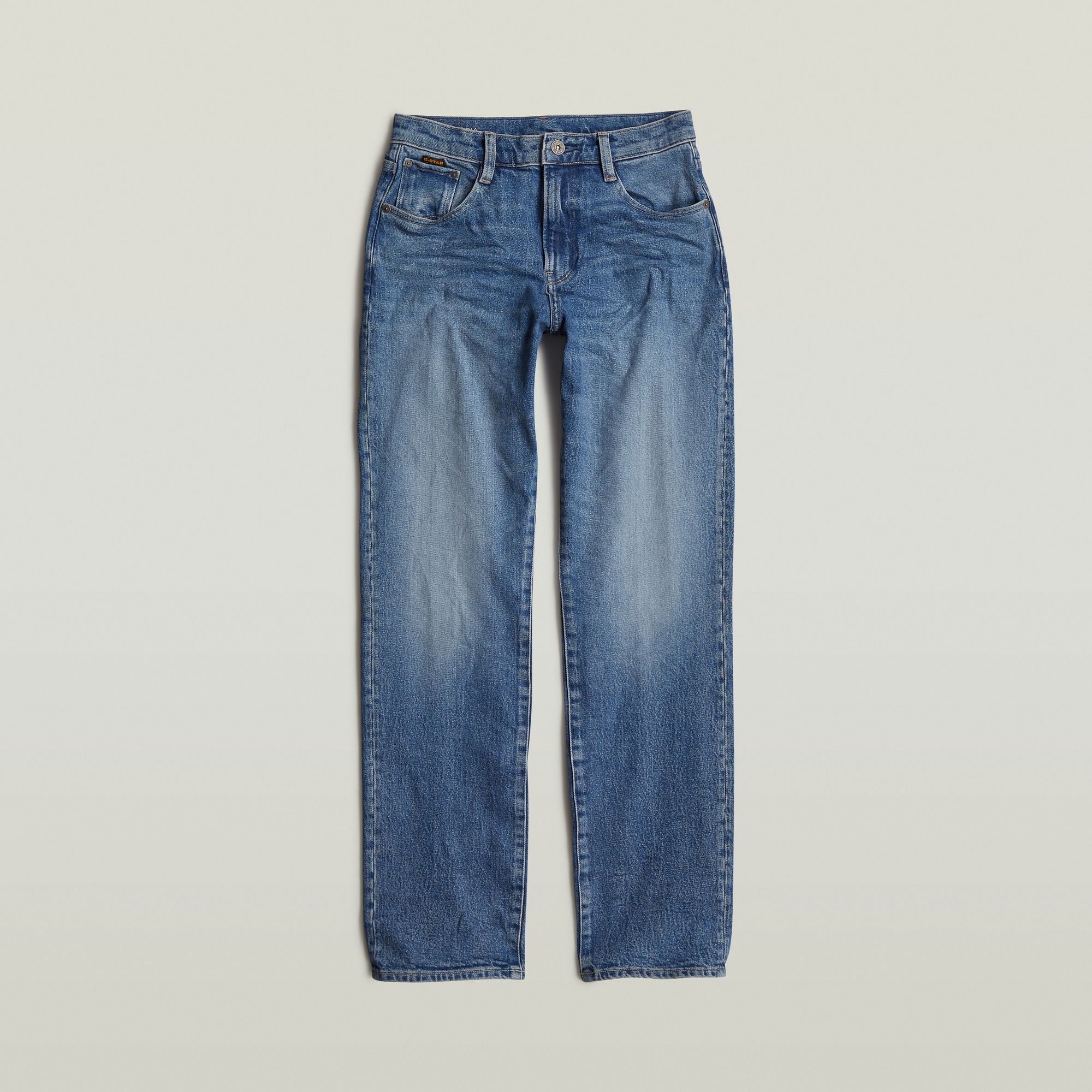 G-Star RAW Viktoria High Straight Jeans Midden blauw Dames