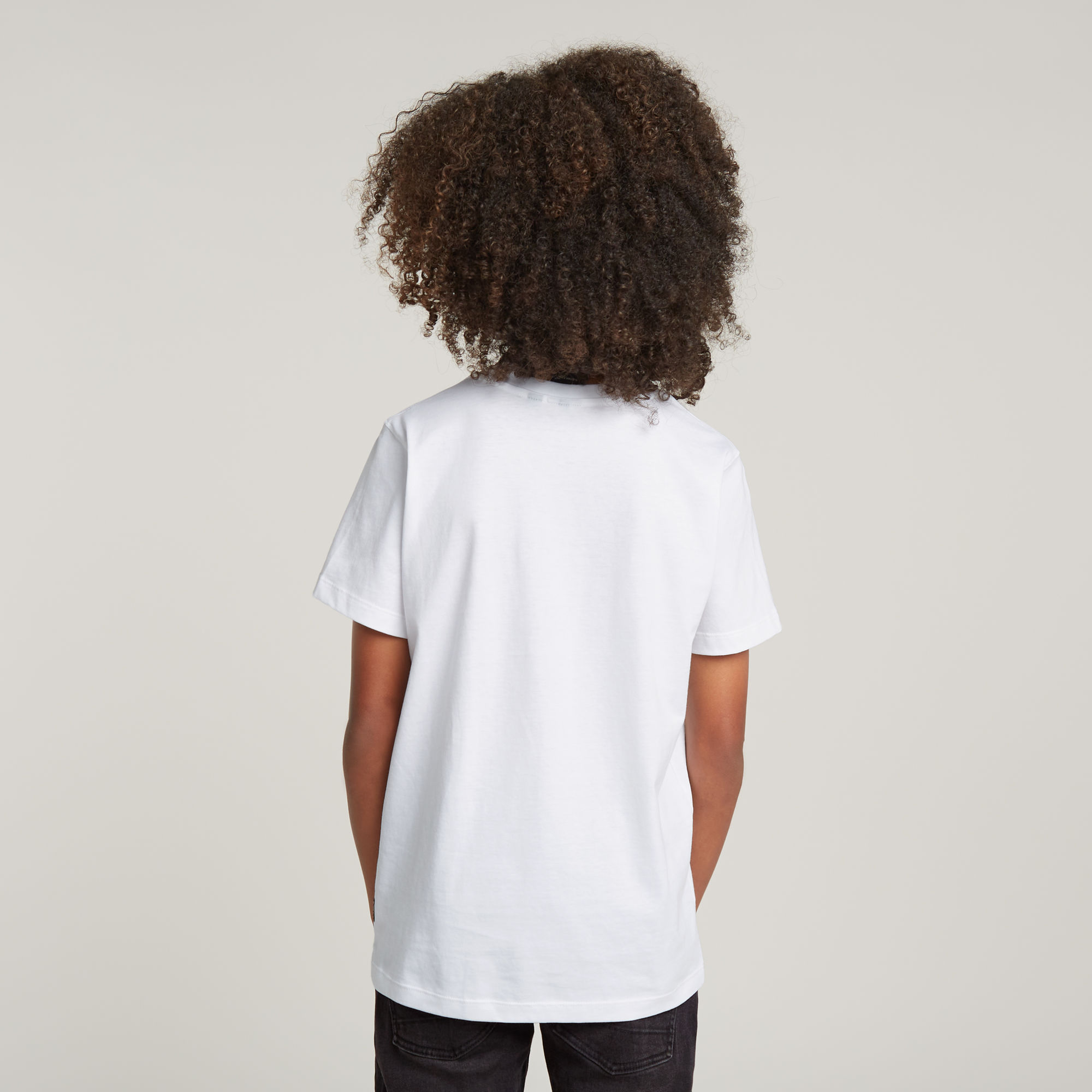 G-Star RAW Jongens T-Shirt Regular Wit jongens