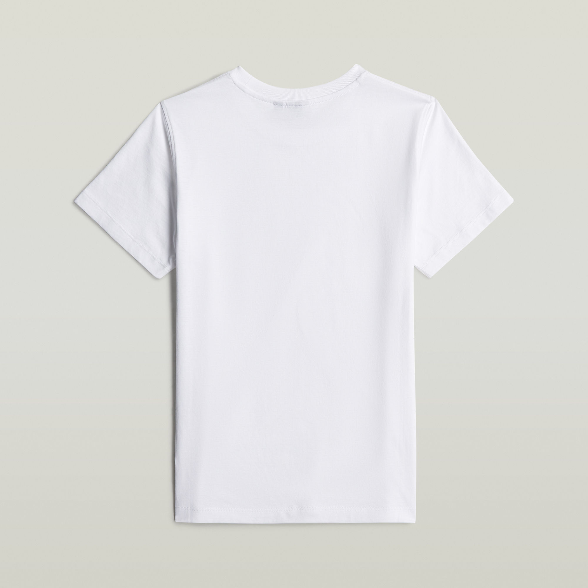 G-Star RAW Jongens T-Shirt Regular Wit jongens