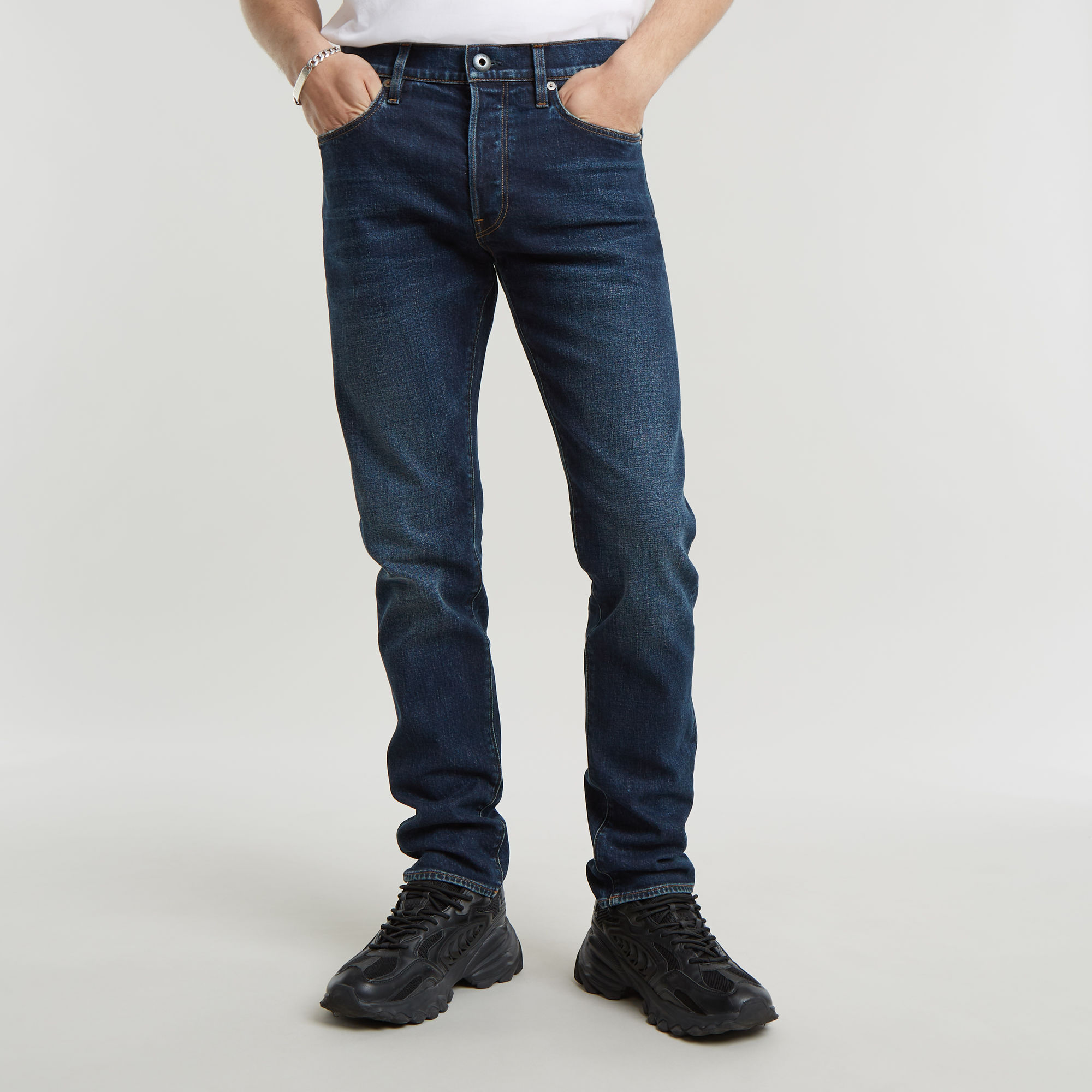 

3301 Slim Jeans - Dark blue - Men