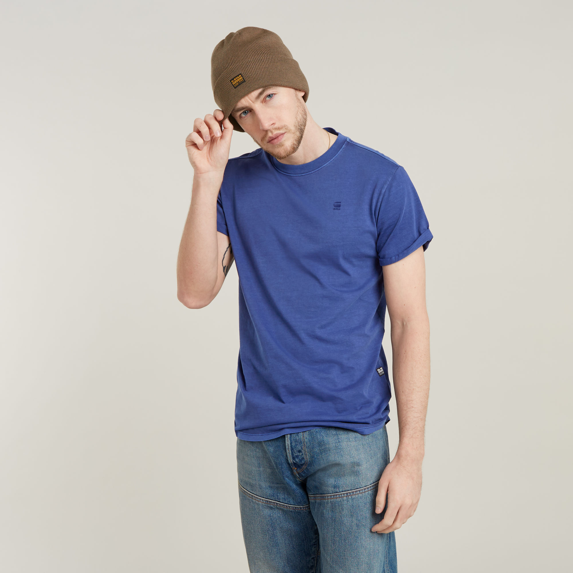 T-Shirt Lash - Bleu foncé - Hommes - G-Star RAW - Modalova