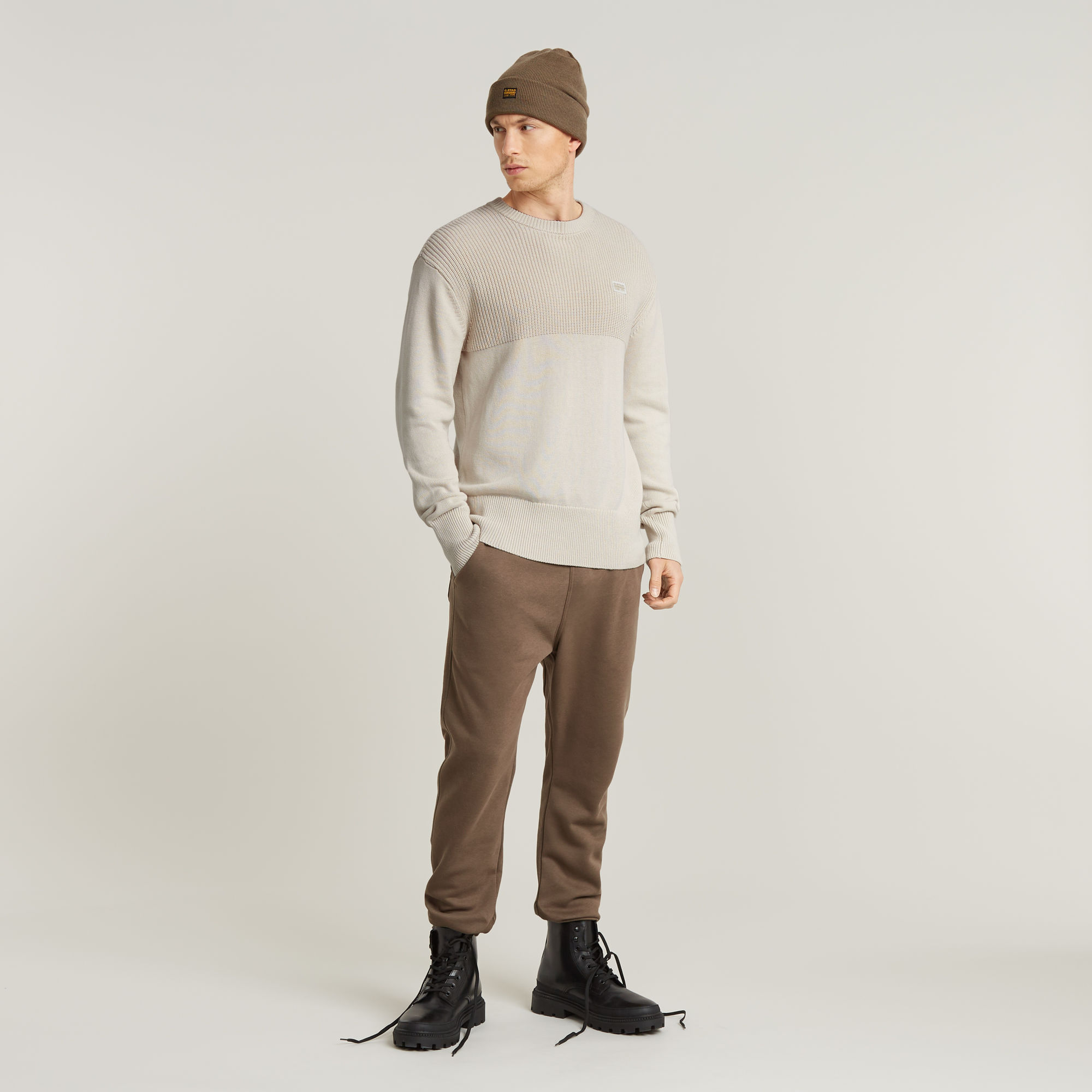 G-Star RAW Premium Core Type C Sweatpant Bruin Heren