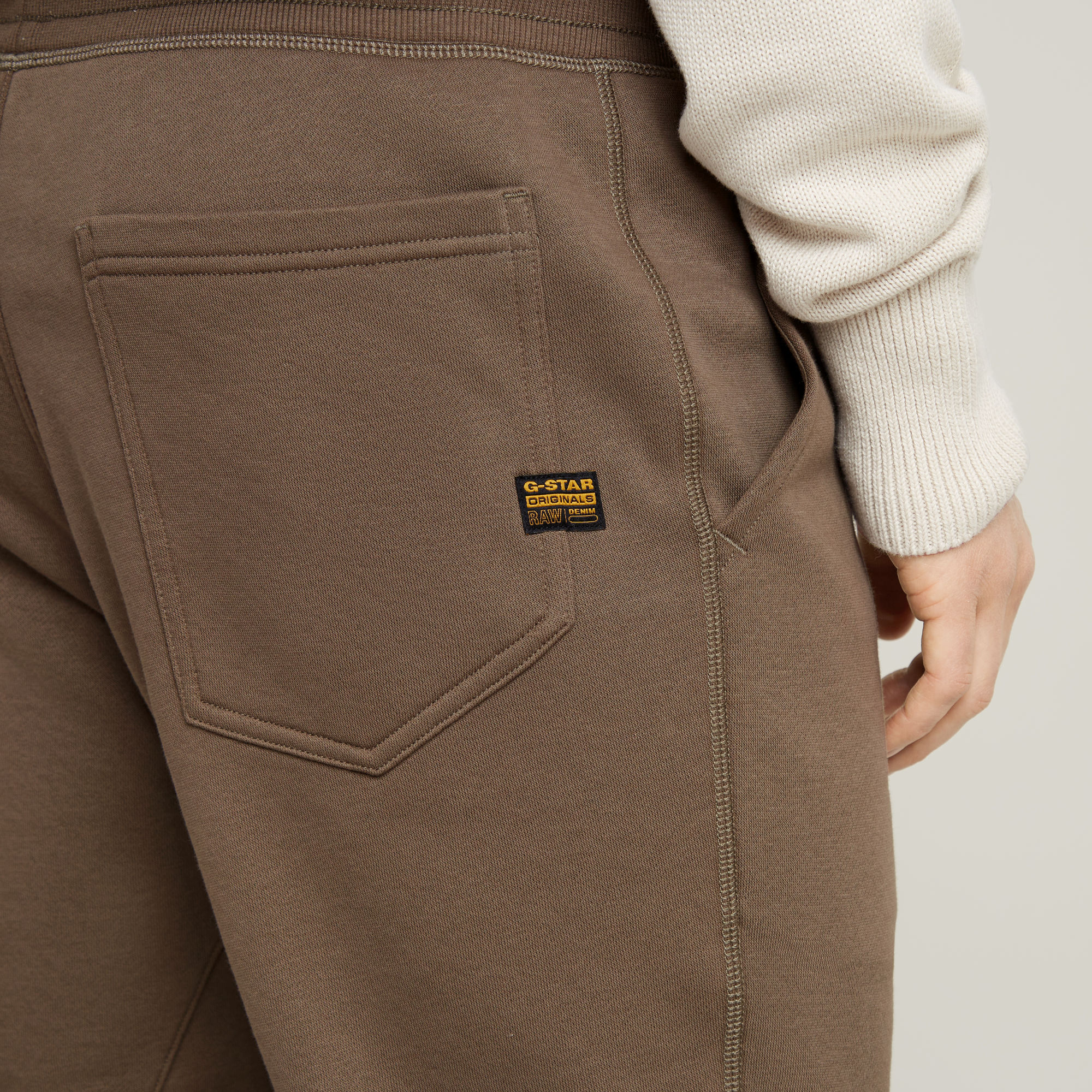 G-Star RAW Premium Core Type C Sweatpant Bruin Heren