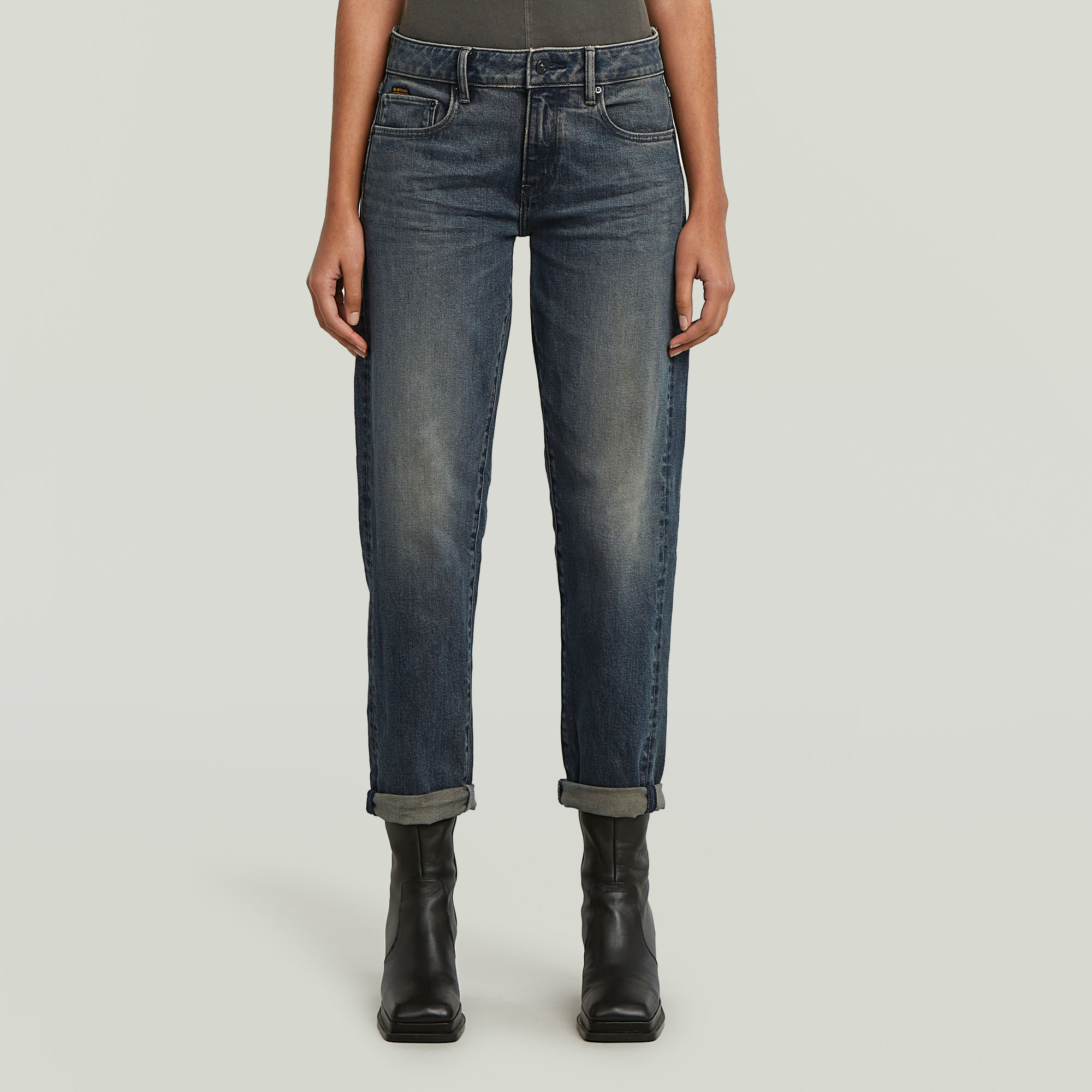 G-Star RAW Boyfriendjeans Kate Katoen-stretch denim kwaliteit voor meer draagcomfort