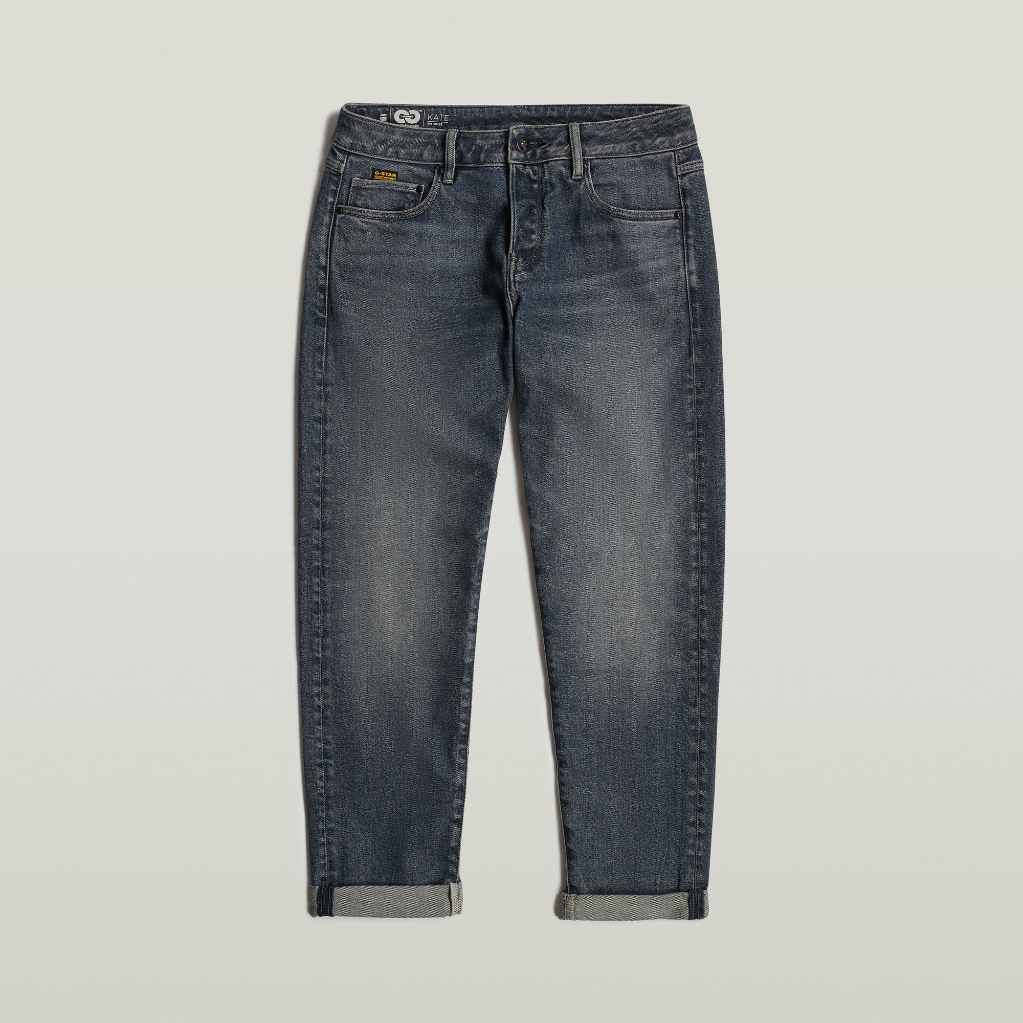 G-Star RAW Kate Boyfriend Jeans Donkerblauw Dames