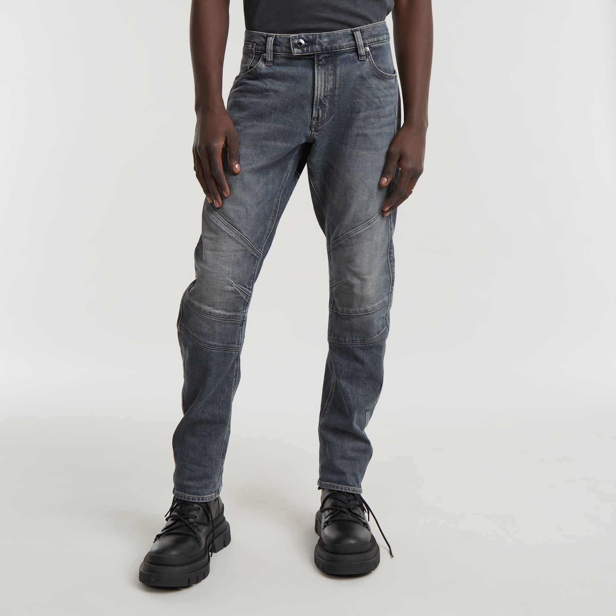 G-Star Raw Slim fit jeans in used-look model 'MOTO CROSS 3D'