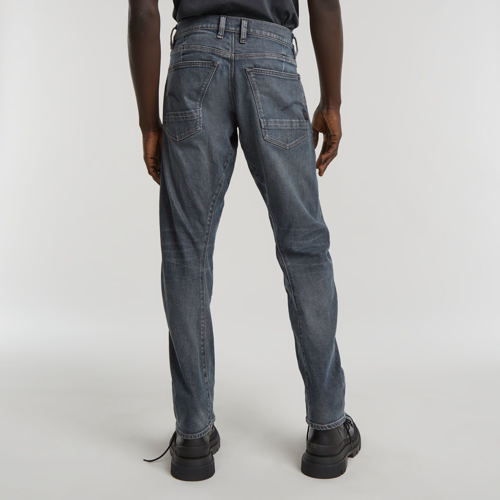 G-Star RAW Moto Cross 3D Slim Jeans Donkerblauw Heren