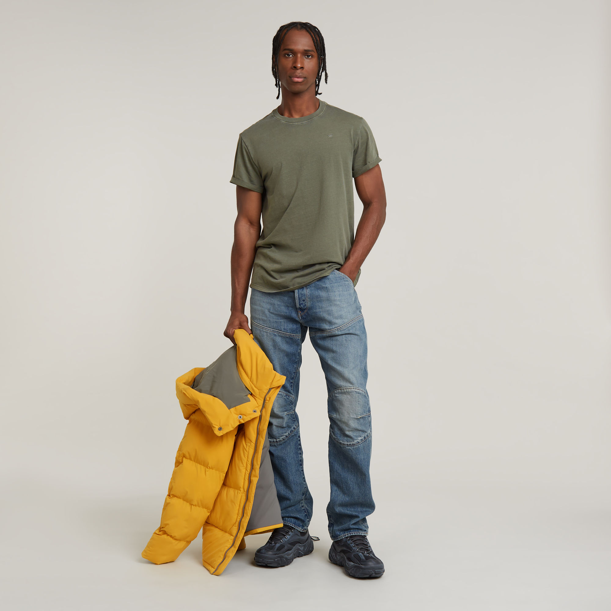 G-Star RAW Lash T-Shirt Grijs Heren