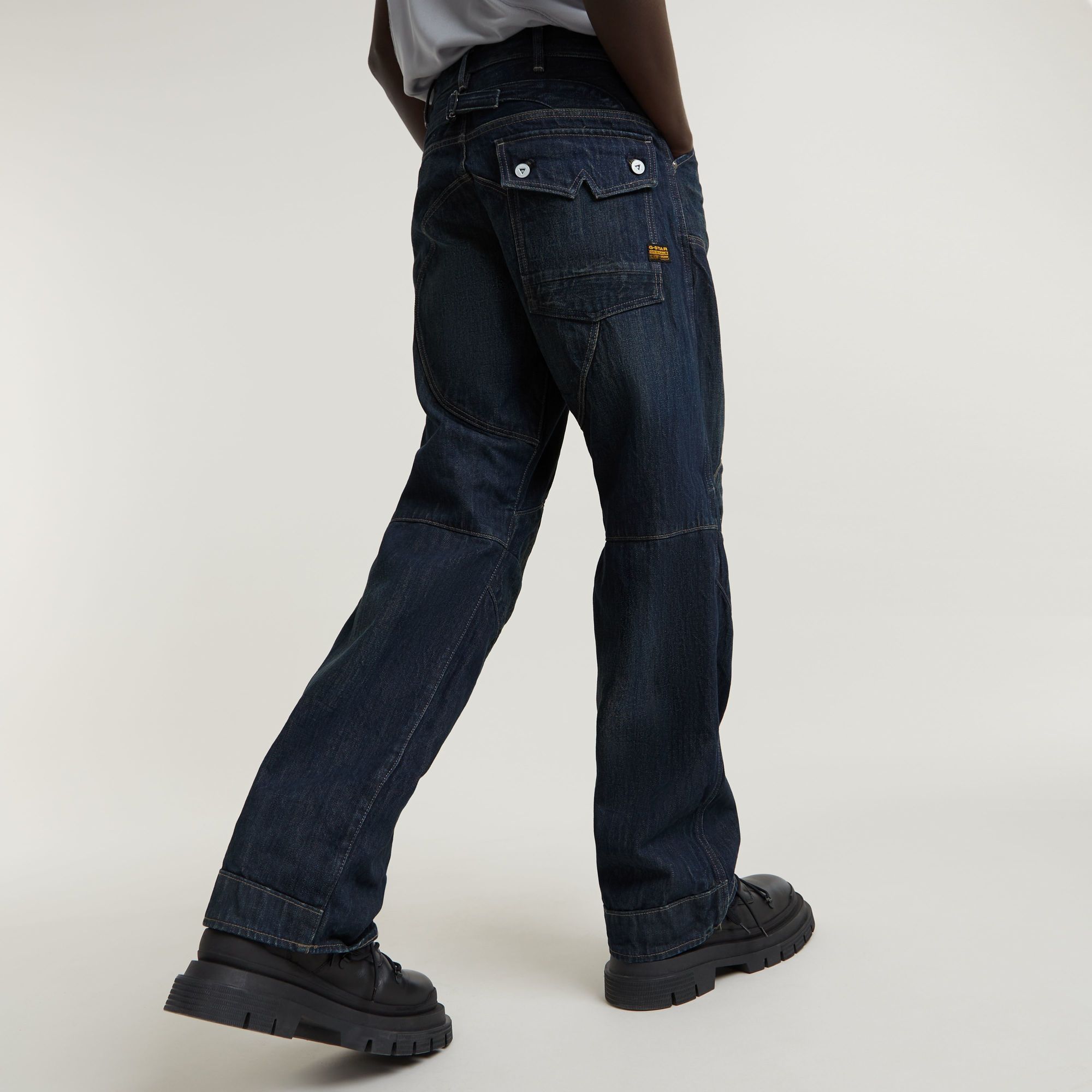 G-Star RAW 5620 3D Loose Jeans Donkerblauw Heren