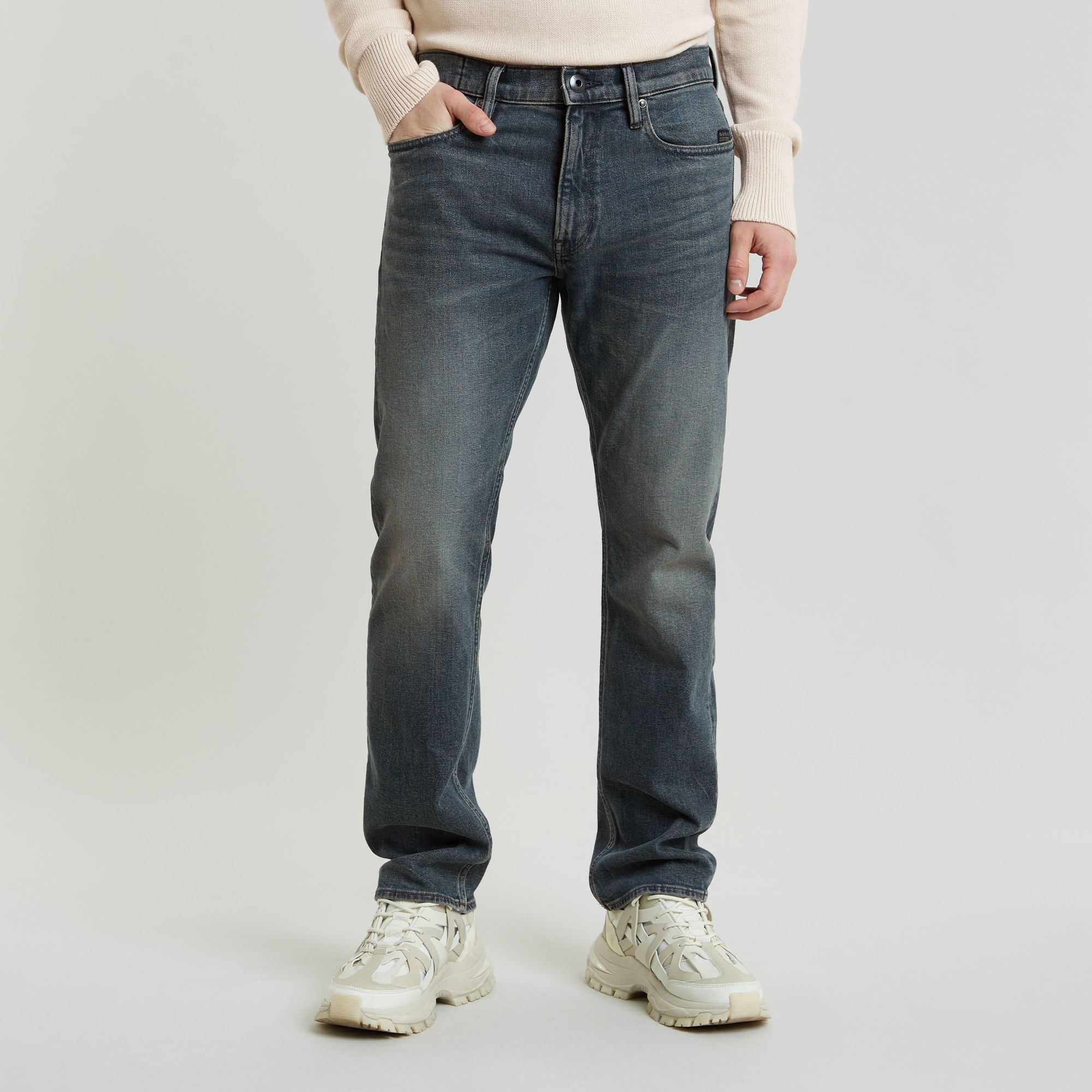 

Mosa Straight Jeans - Dark blue - Men