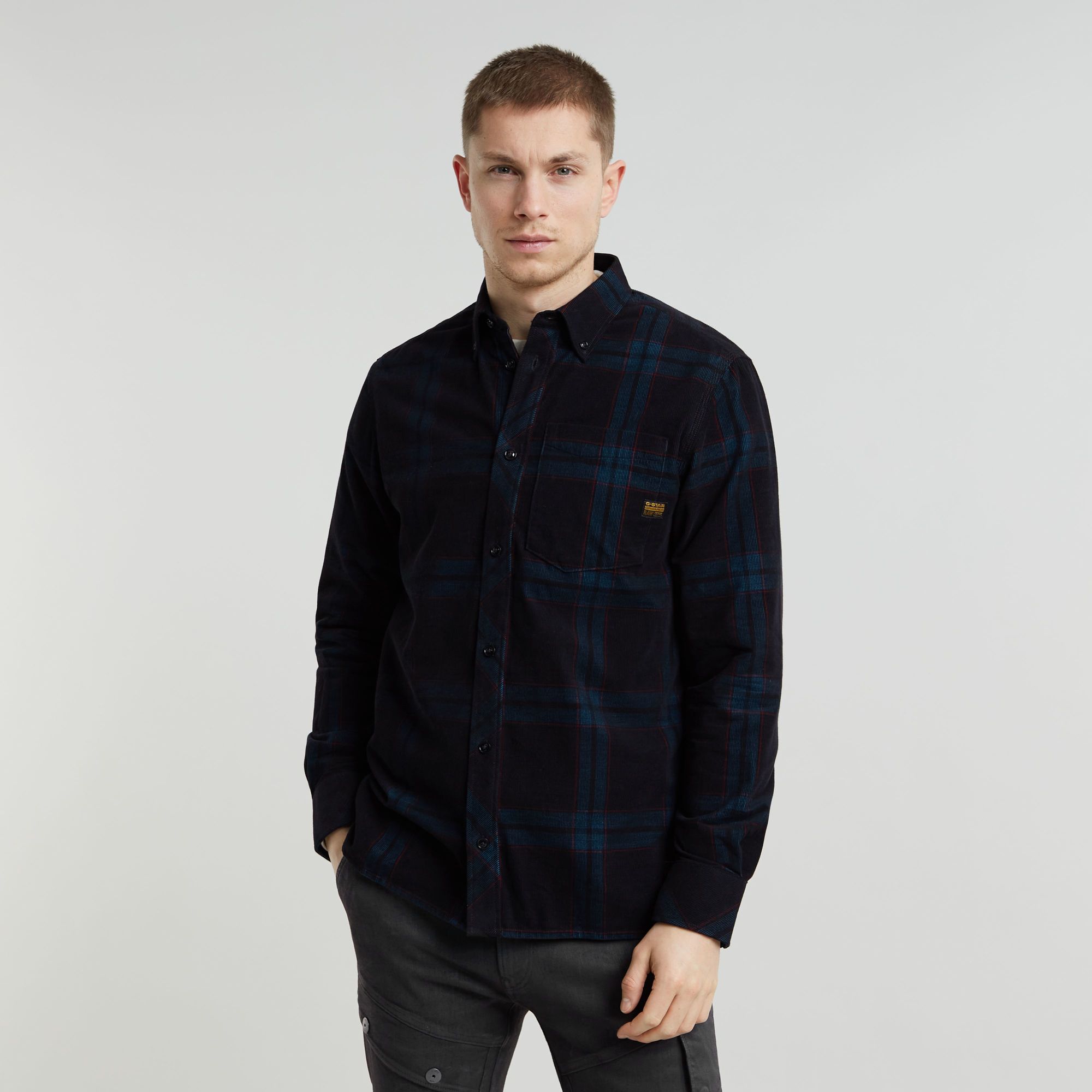 One Pocket Regular Hemd - Mehrfarbig - Herren