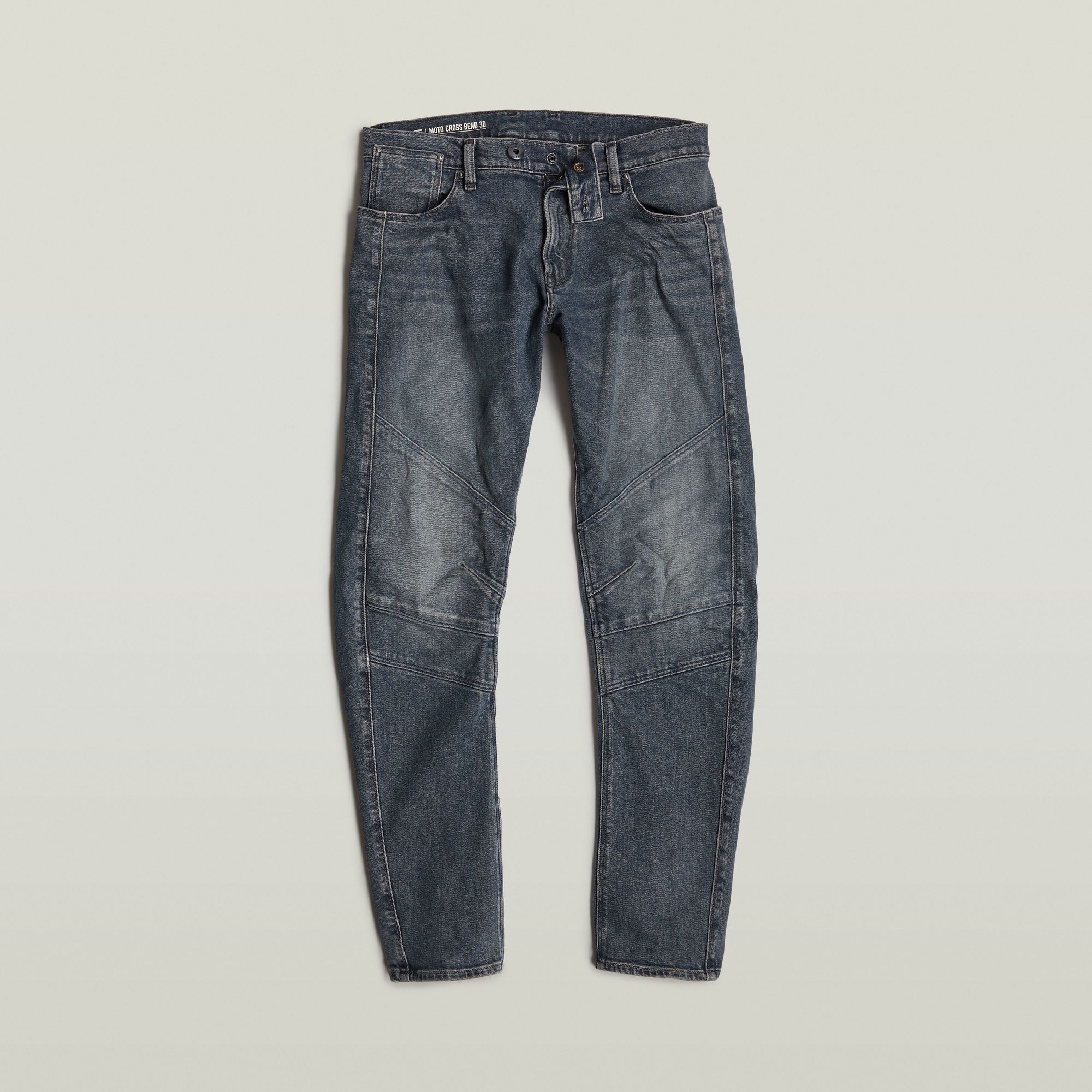 G-Star RAW Moto Cross 3D Slim Jeans Donkerblauw Heren