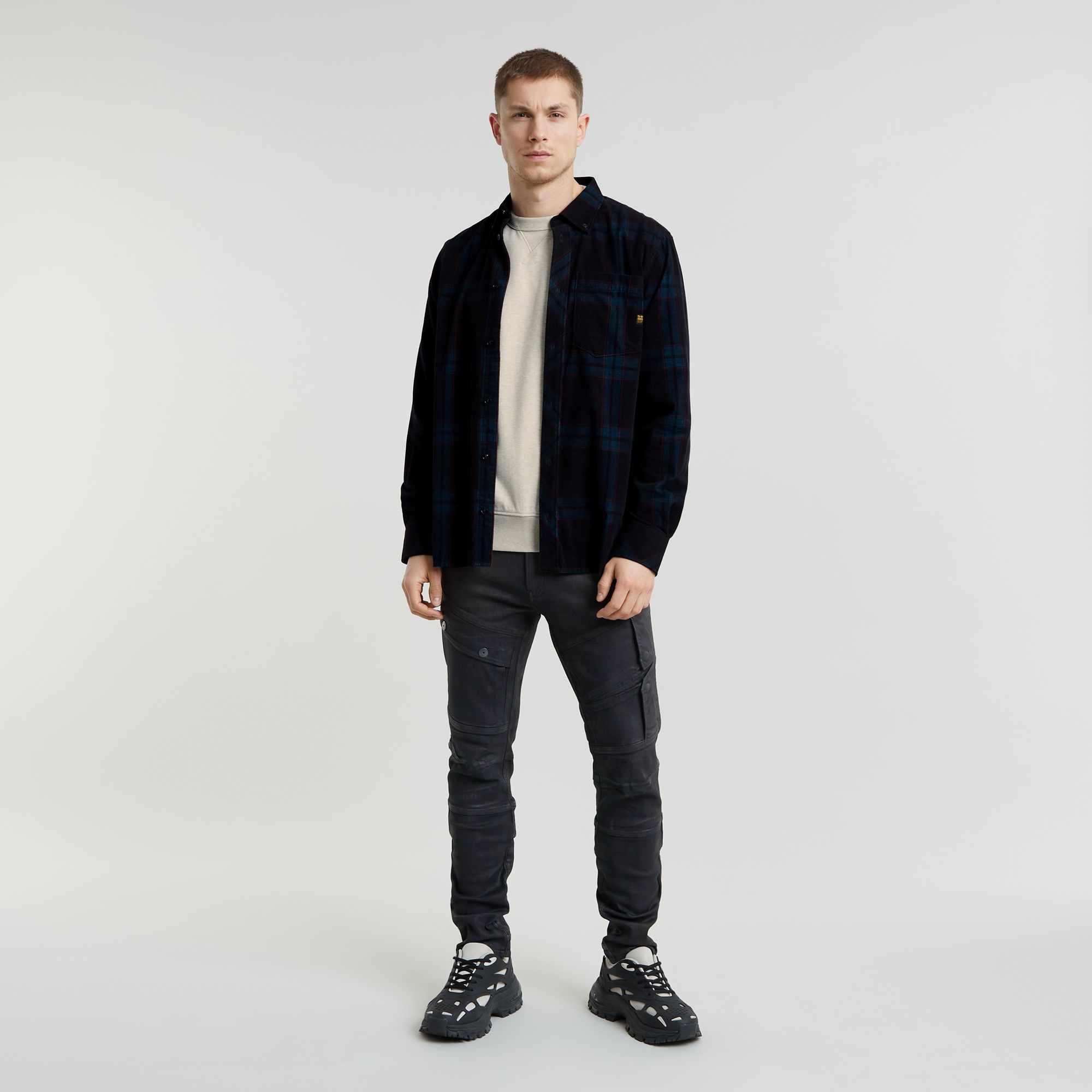 G-Star RAW One Pocket Regular Shirt Meerkleurig Heren