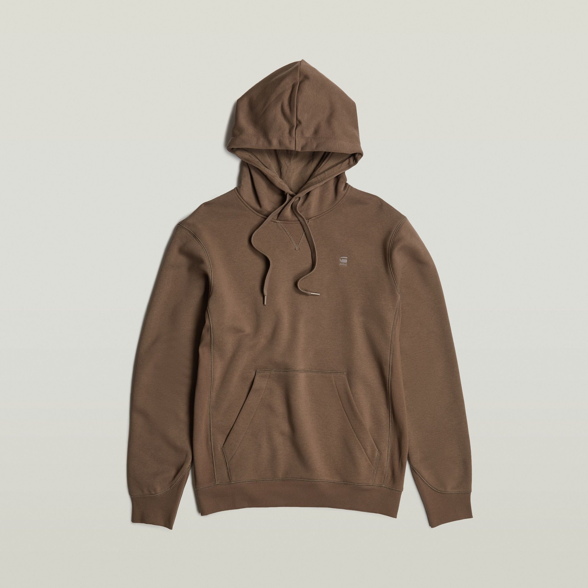 G-Star RAW Premium Core Hoodie Bruin Heren