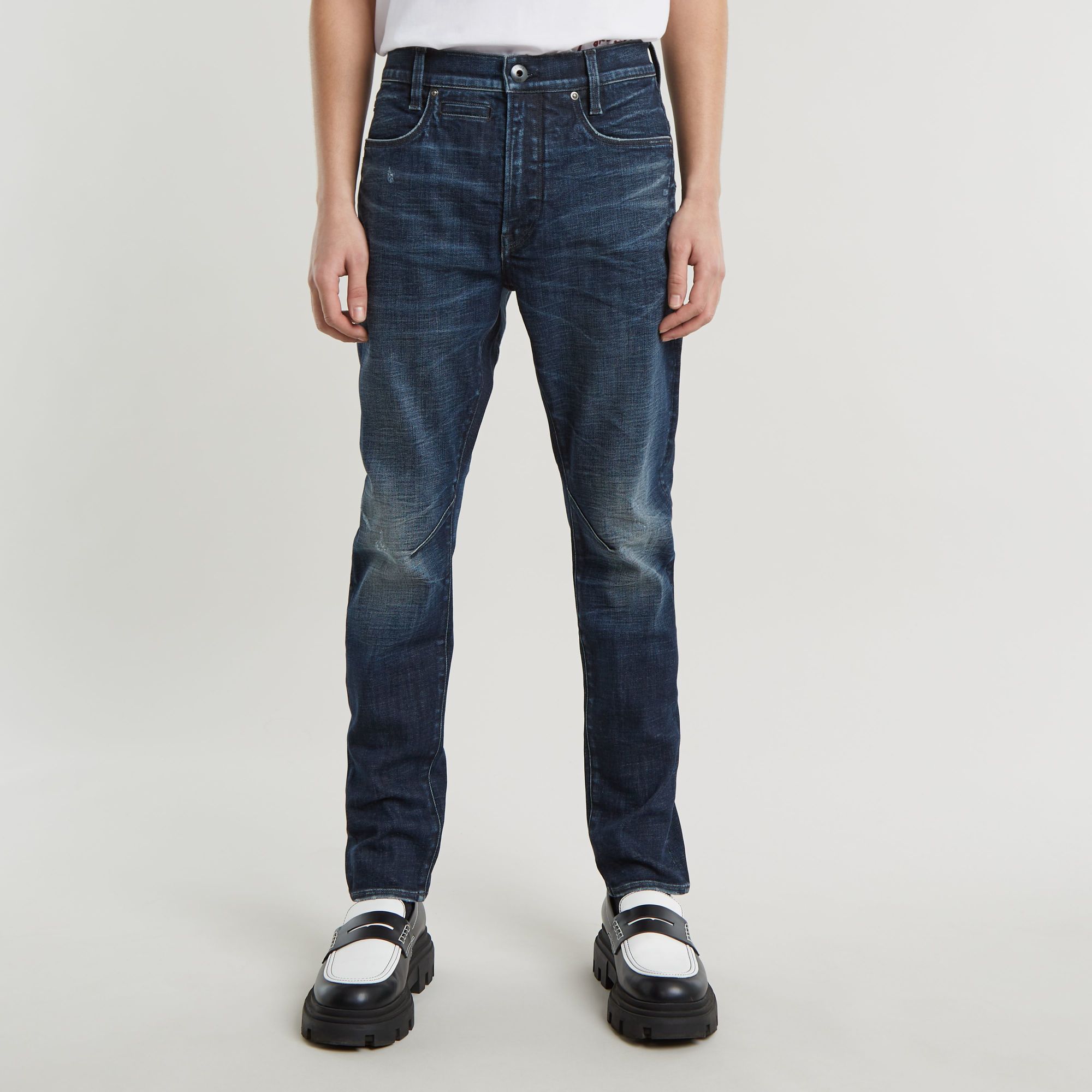 D-Staq 3D Slim Jeans - Grau - Herren