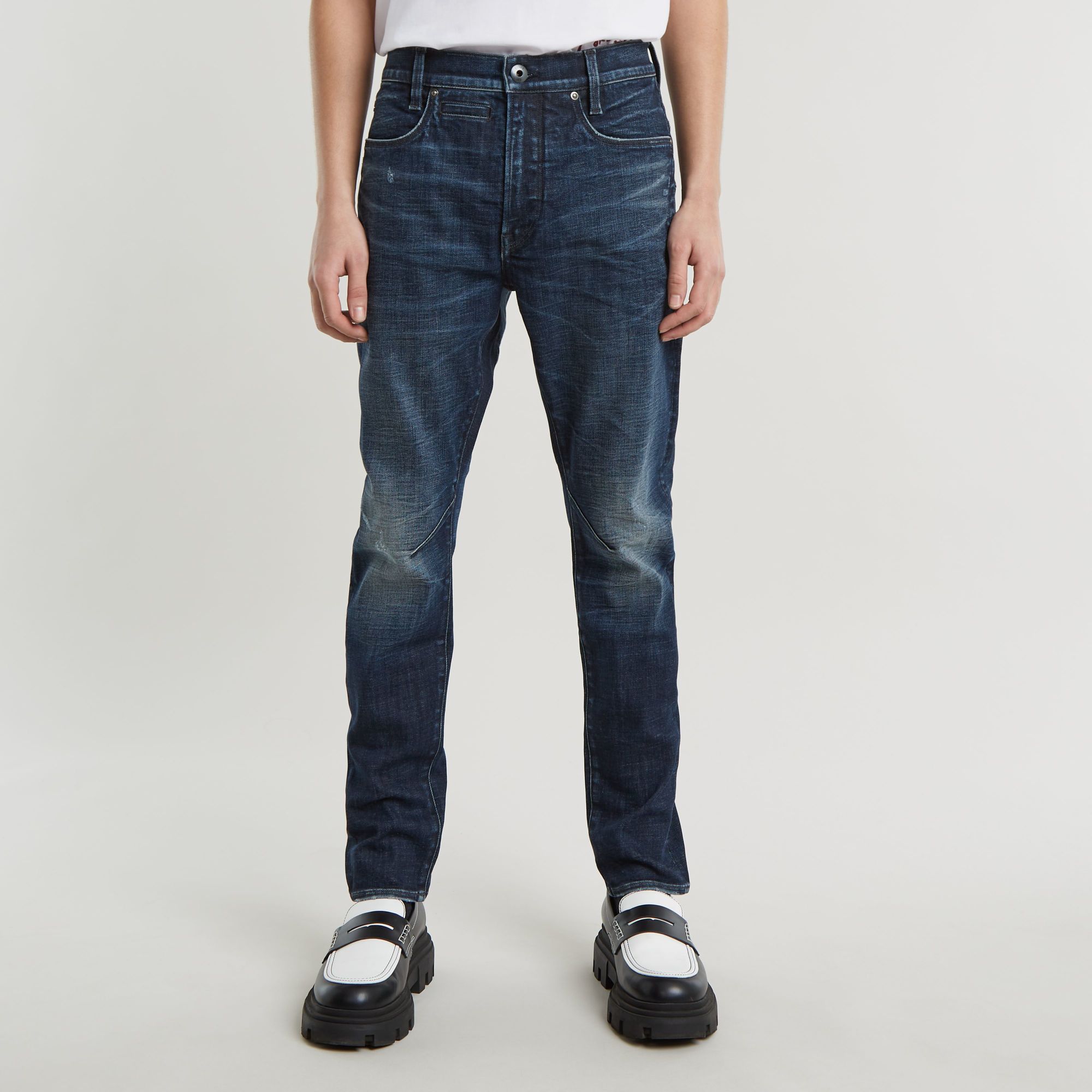 G-Star RAW D-Staq 3D Slim Jeans Grijs Heren