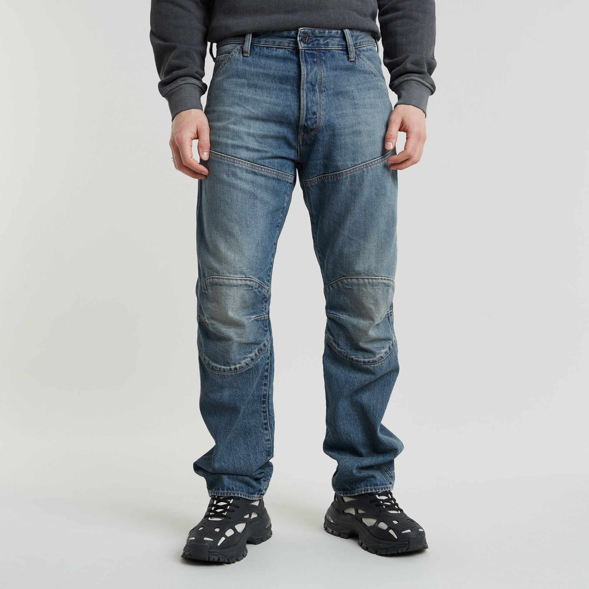 G-Star RAW G-STAR Elwood 3D Regular Jeans Midden blauw Heren