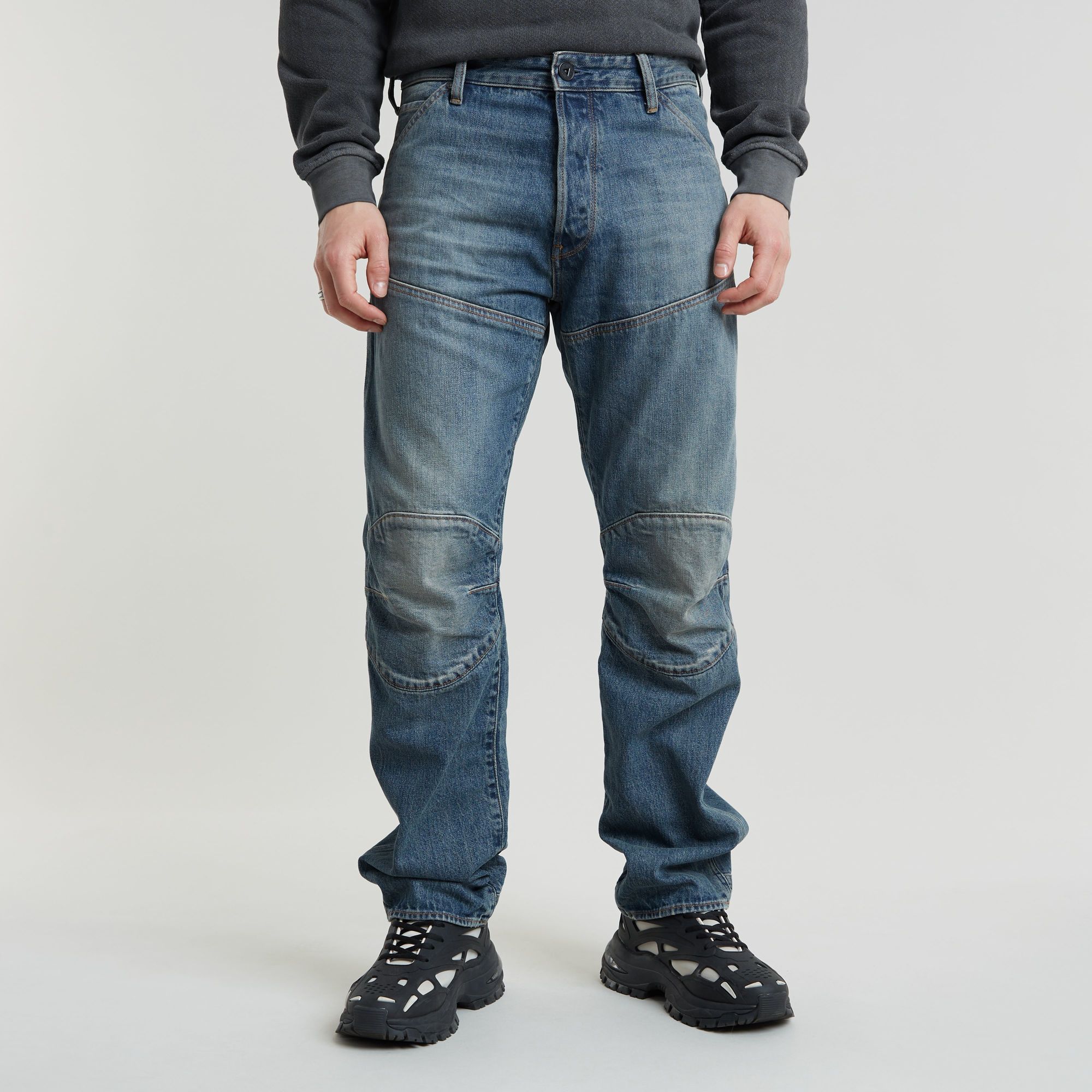 

5620 G-Star Elwood 3D Regular Jeans - Medium blue - Men