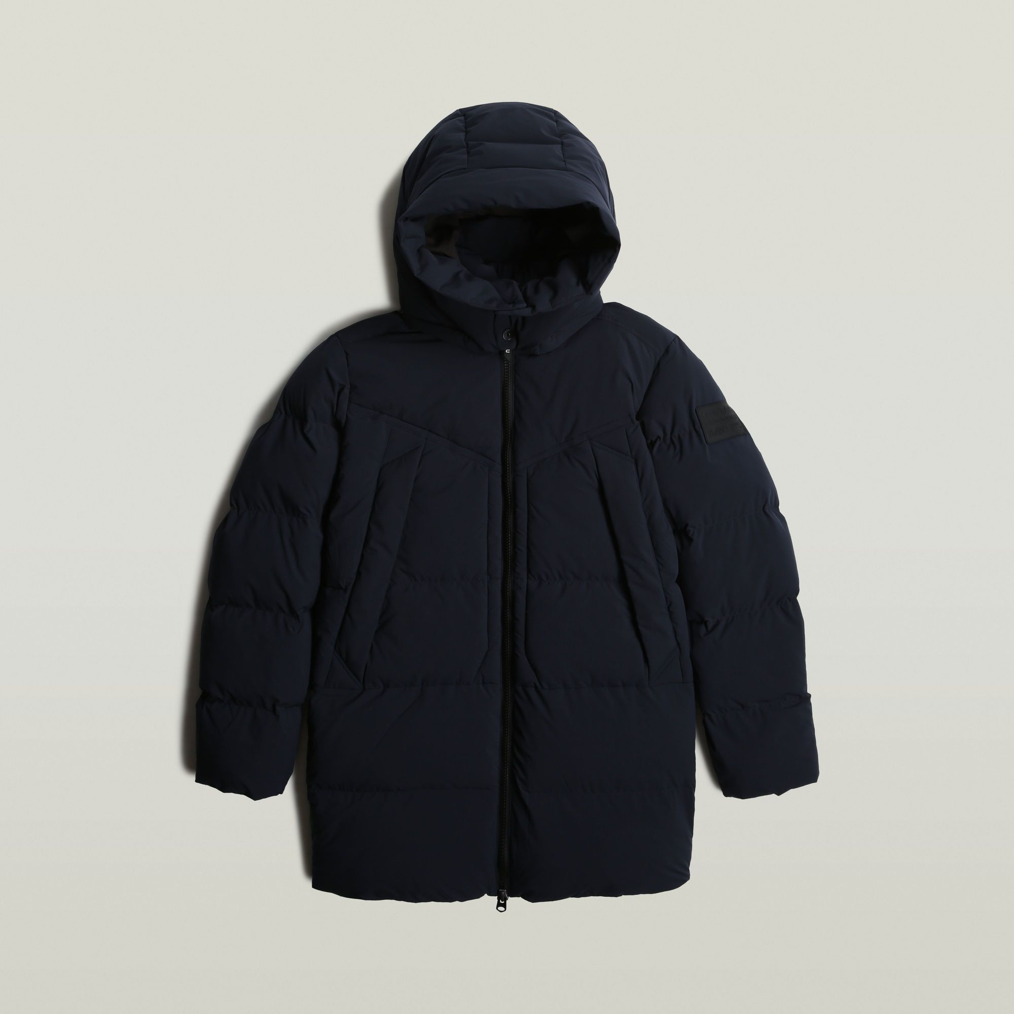 G-Star RAW G- Whistler 2.0 Gewatteerde Parka 2.0 Met Capuchon Donkerblauw Heren