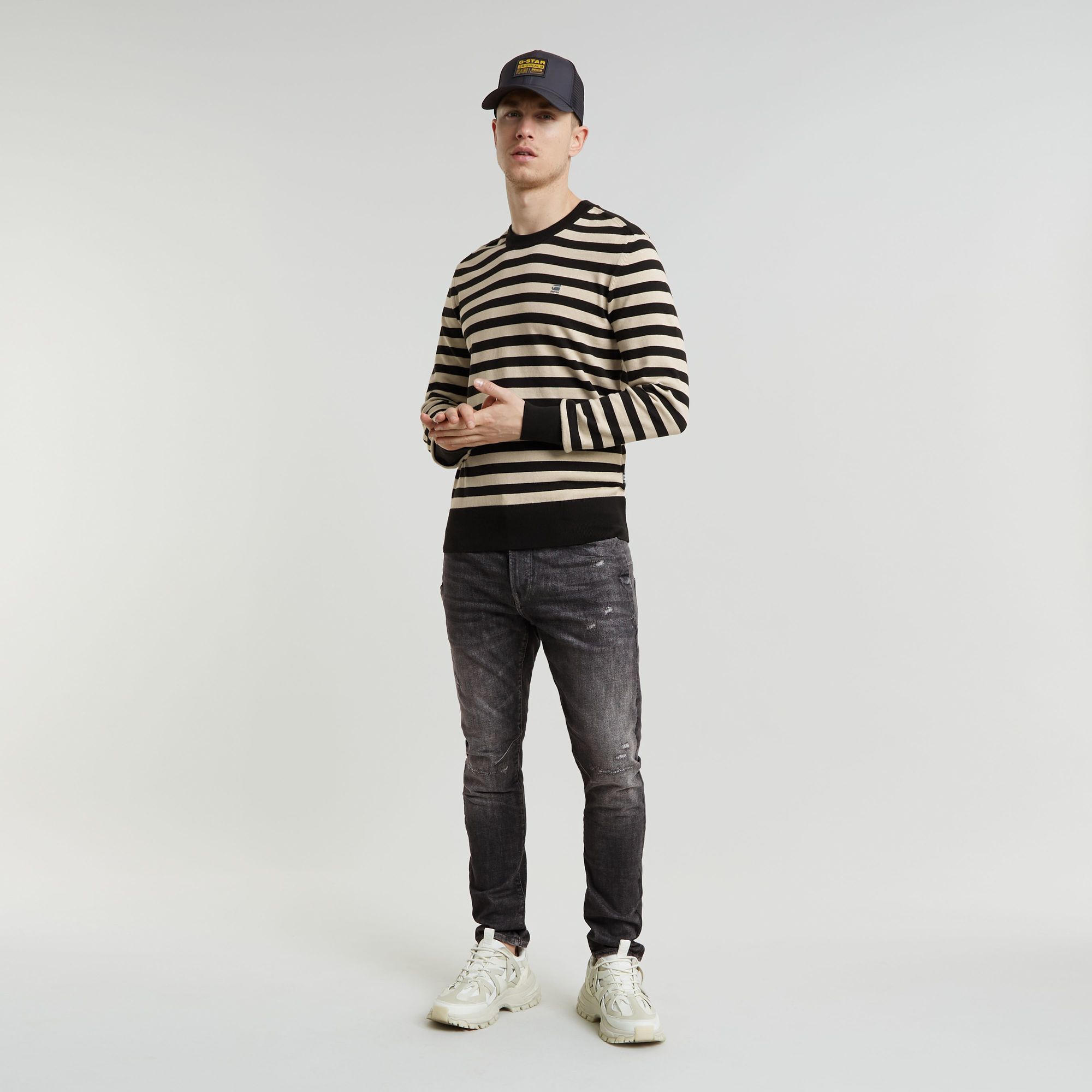 G-Star RAW D-Staq 3D Slim Jeans Grijs Heren