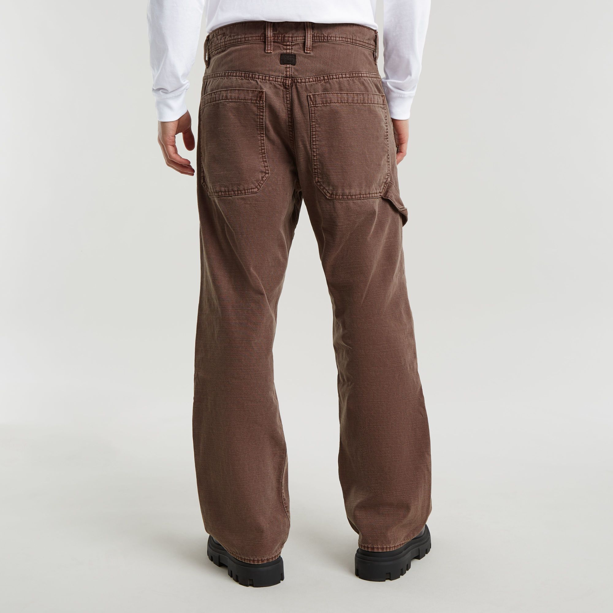 G-Star RAW Carpenter 3D Loose Jeans Bruin Heren