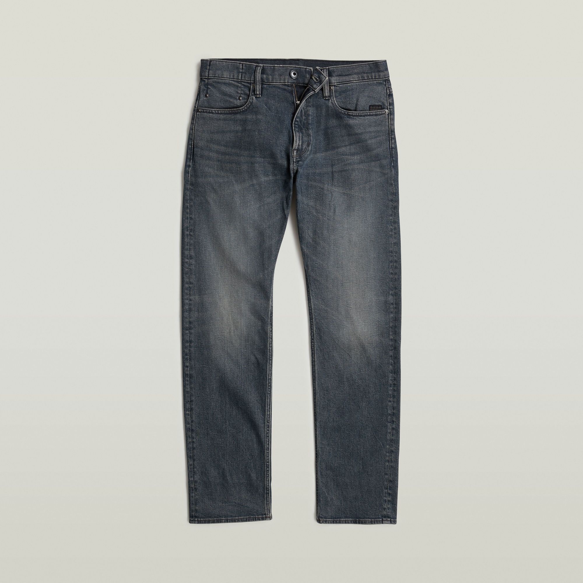G-Star RAW Mosa Straight Jeans Donkerblauw Heren