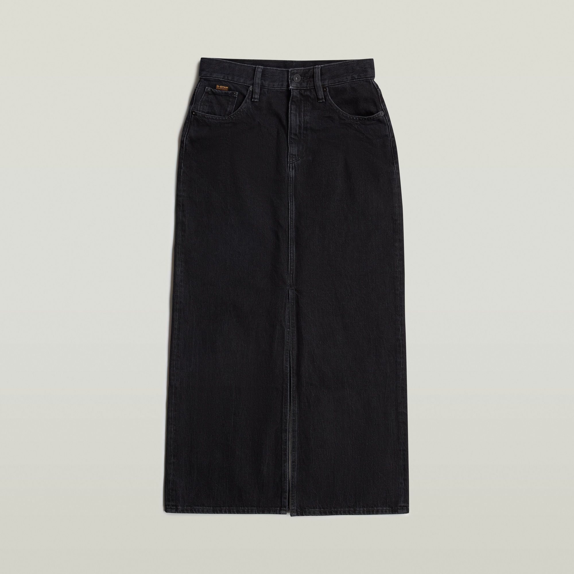 G-Star RAW Lange Rok Viktoria Zwart Dames