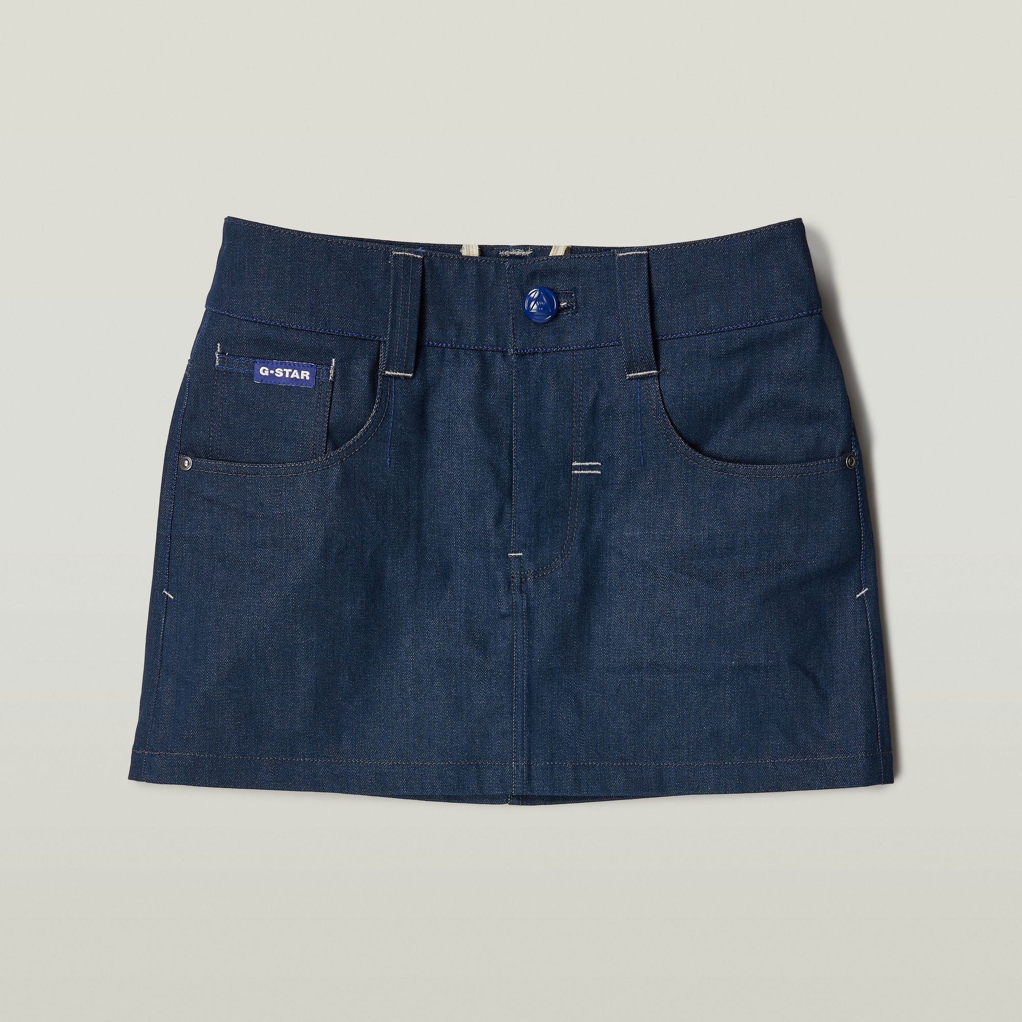 G-Star RAW G-Star Origins Bowey Selvedge Rok Donkerblauw Dames