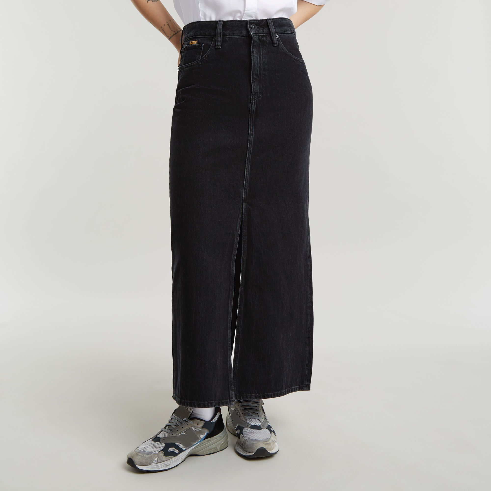 

Viktoria Long Skirt - Black - Women