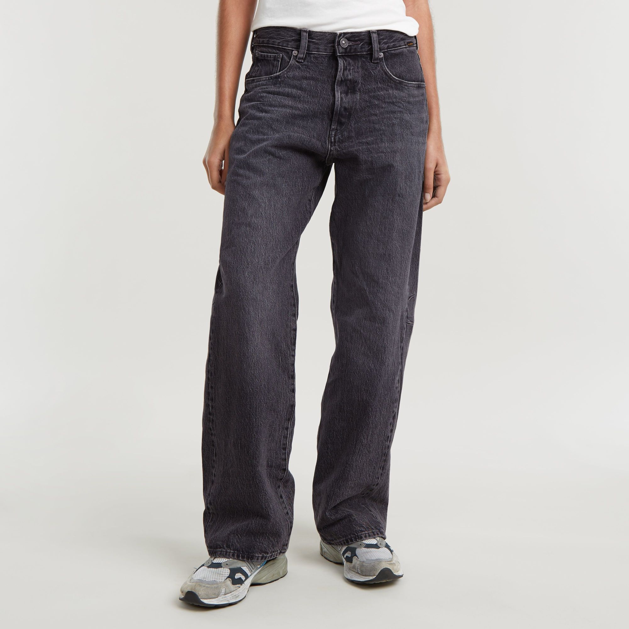 G-Star RAW Bowey 3D Boyfriend Jeans Grijs Dames