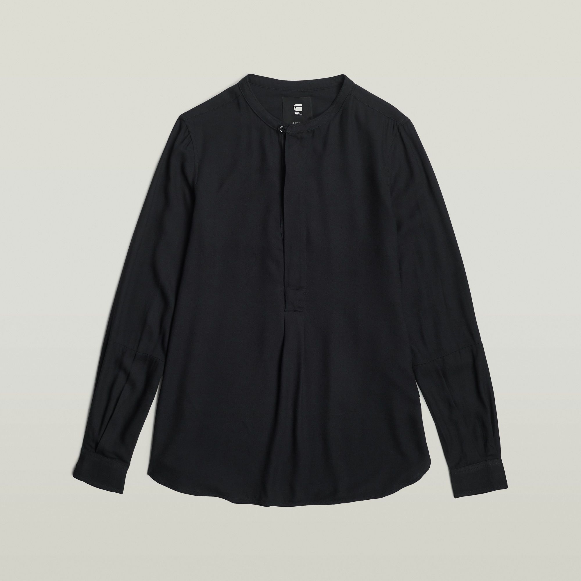 G-Star RAW Half Placket Top Zwart Dames