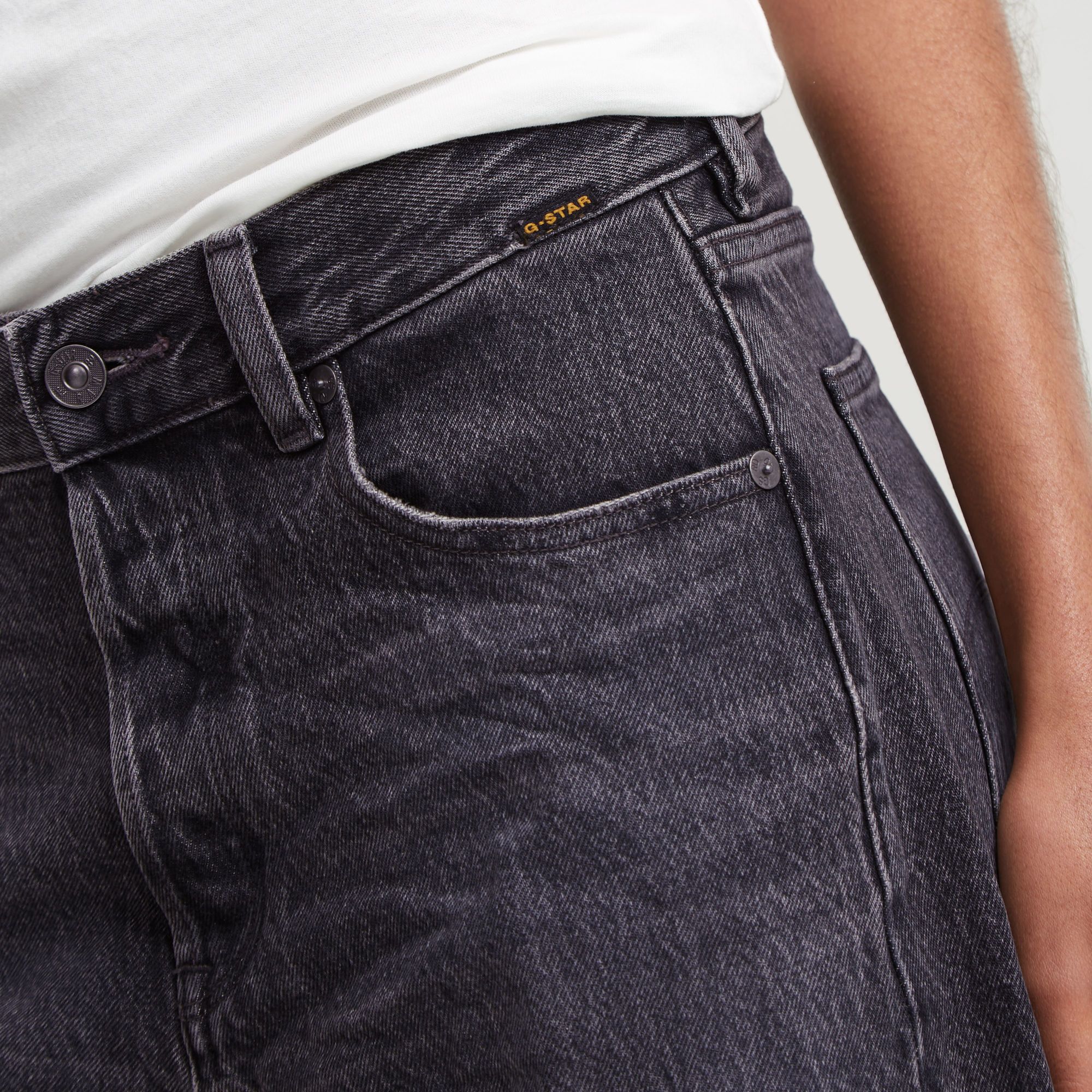 G-Star RAW Bowey 3D Boyfriend Jeans Grijs Dames