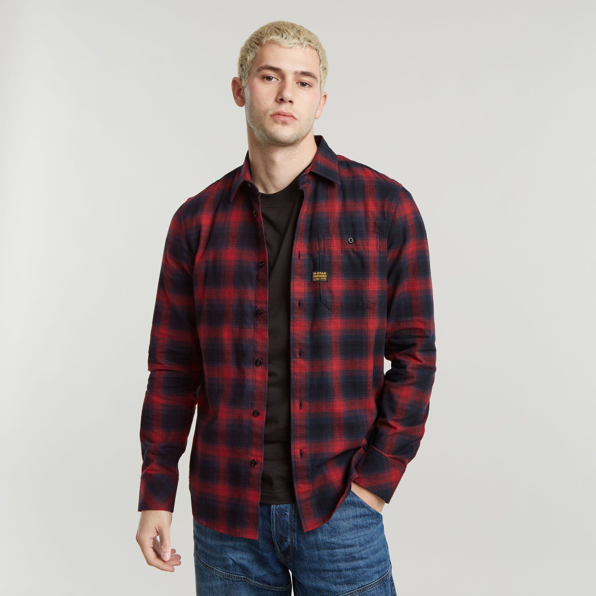 G-Star RAW Bristum 2.0 Slim Shirt Meerkleurig Heren