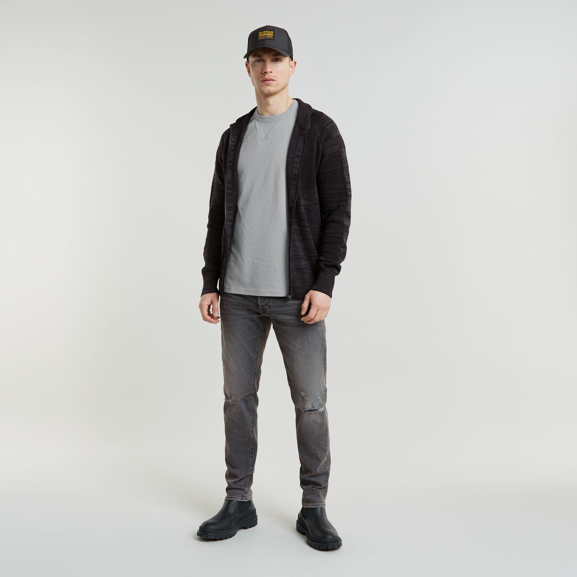 G-Star RAW Nifous T-Shirt Grijs Heren