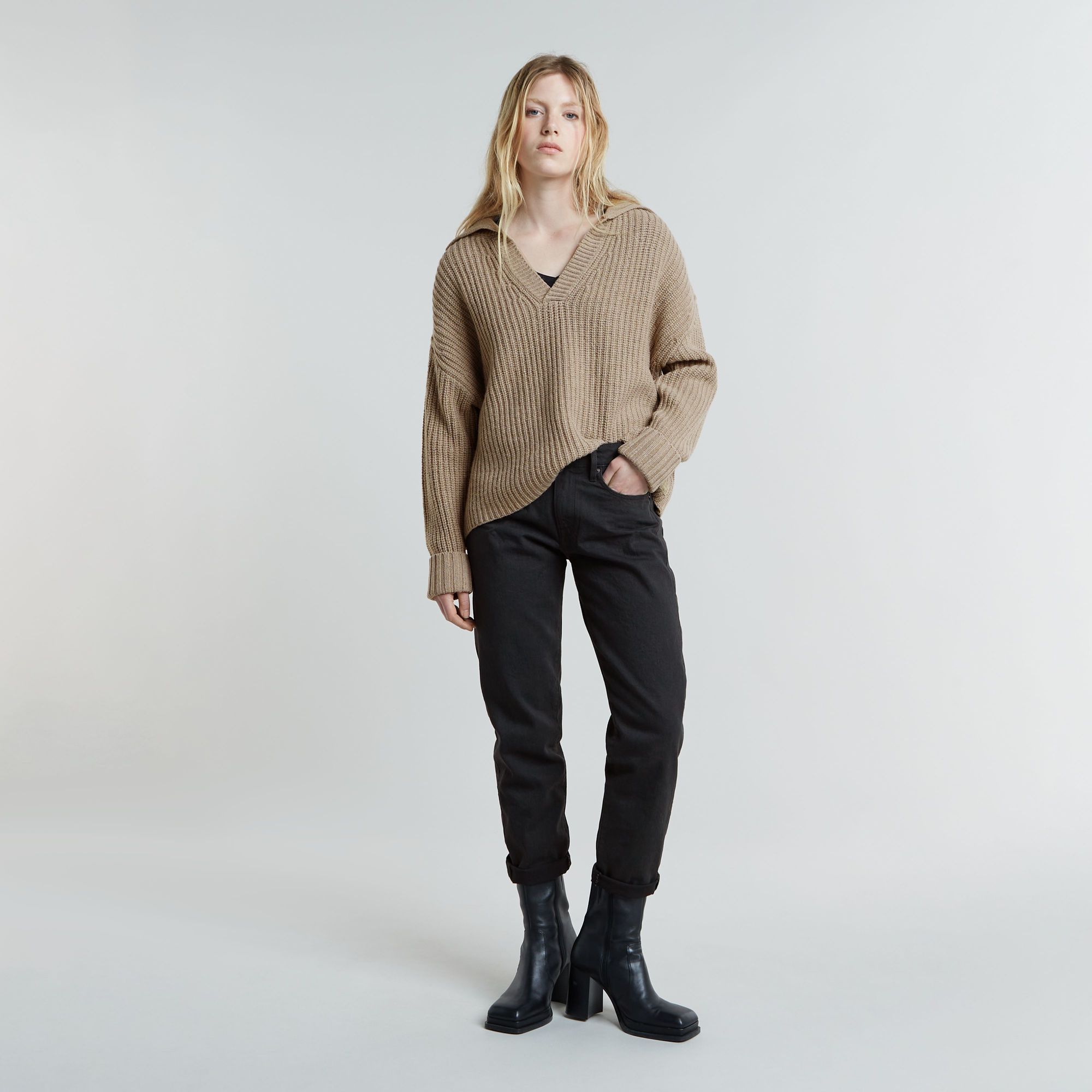 G-Star RAW Kate Boyfriend Jeans Zwart Dames